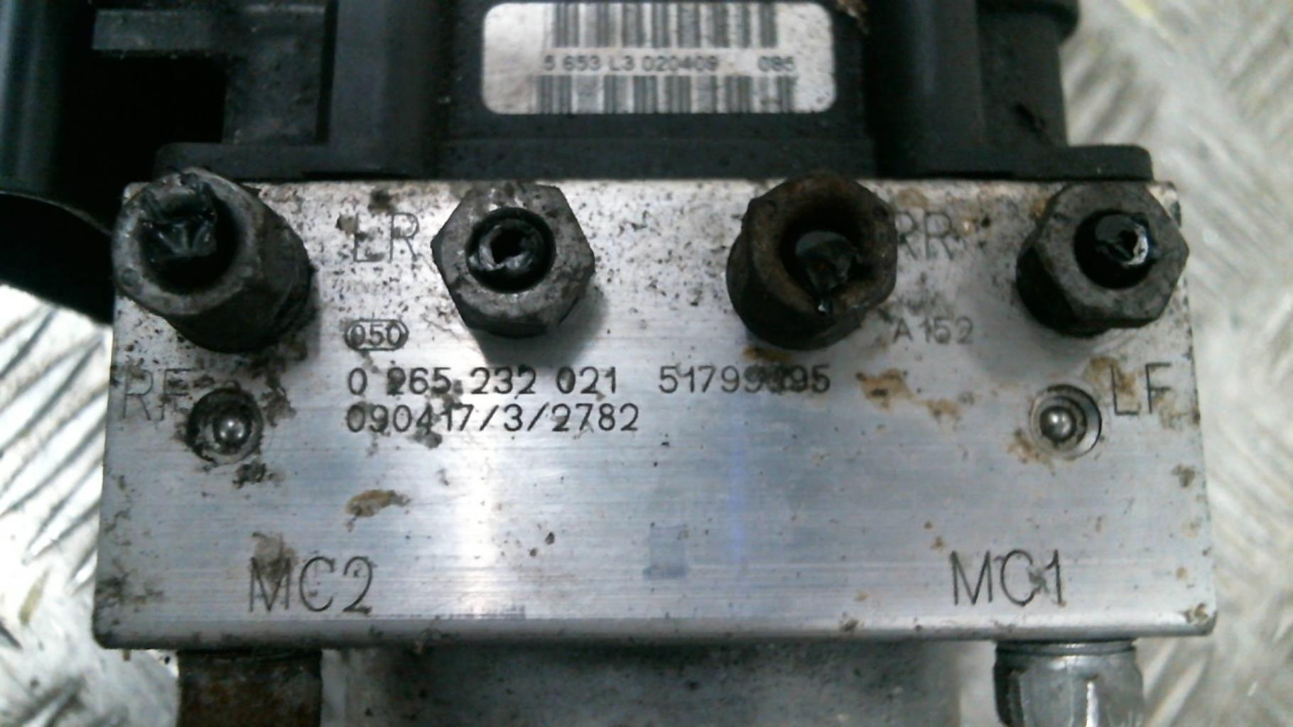 Blocco ABS (antibloccaggio freni) FIAT PANDA 2 Gasolina - 1