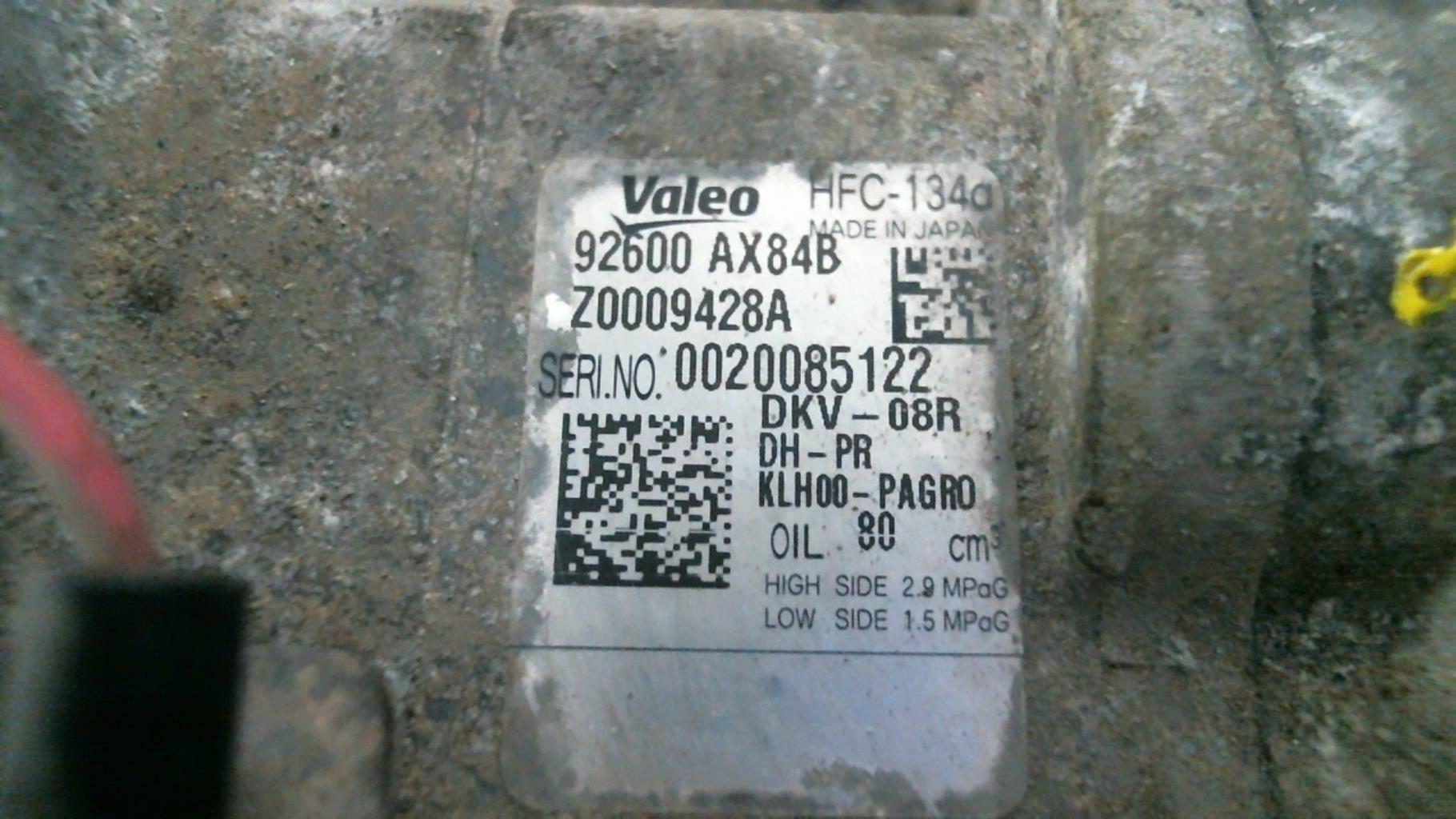 Compressore clima NISSAN MICRA 3 PHASE 3 Gasolina - 1