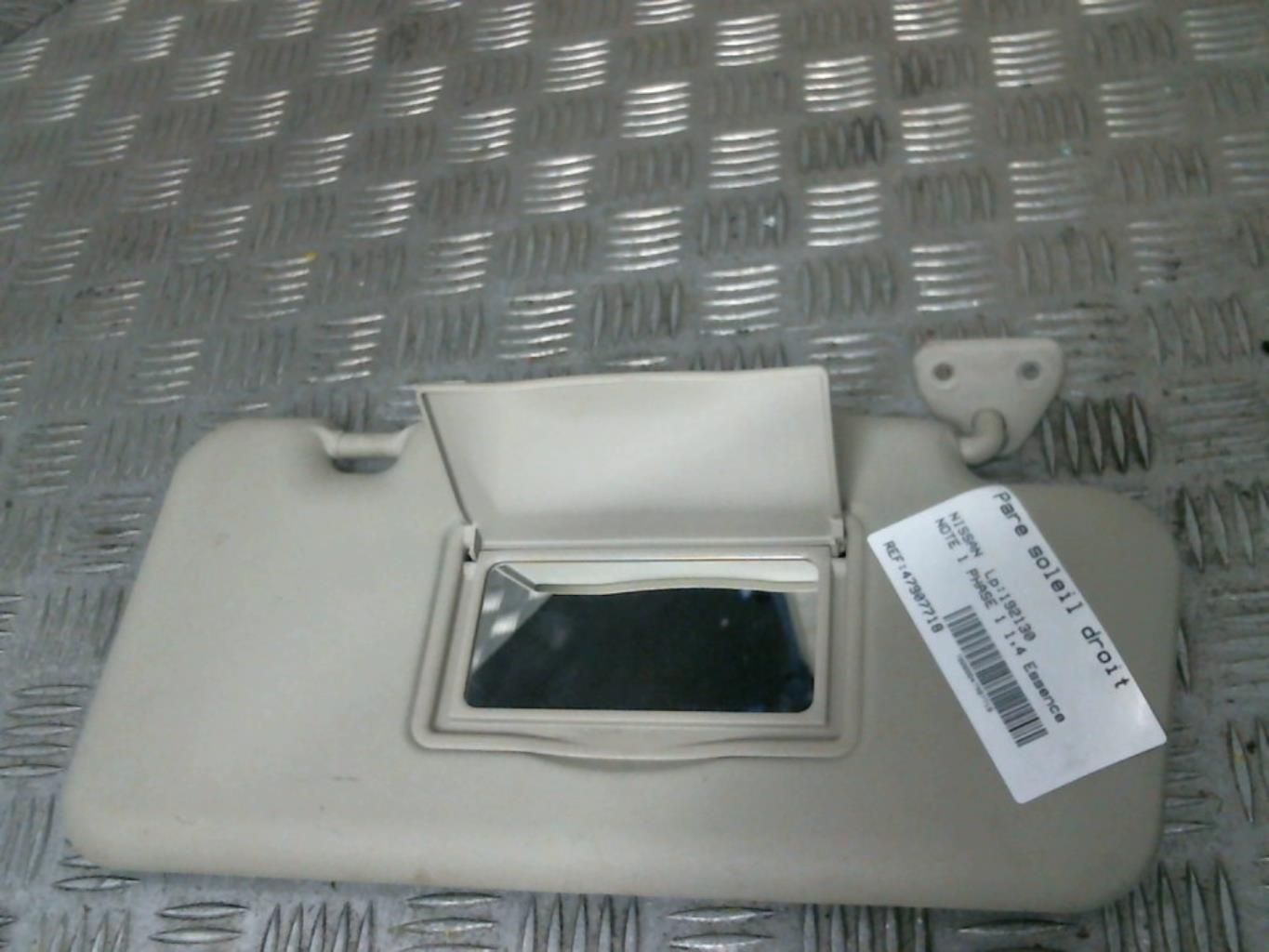 Visiera parasole destra NISSAN NOTE 1 PHASE 1 Gasolina - 1