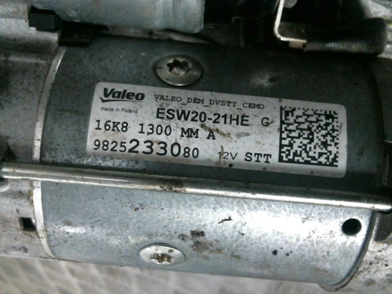 Motorino avviamento PEUGEOT 3008 2 PHASE 1 Diésel - 1
