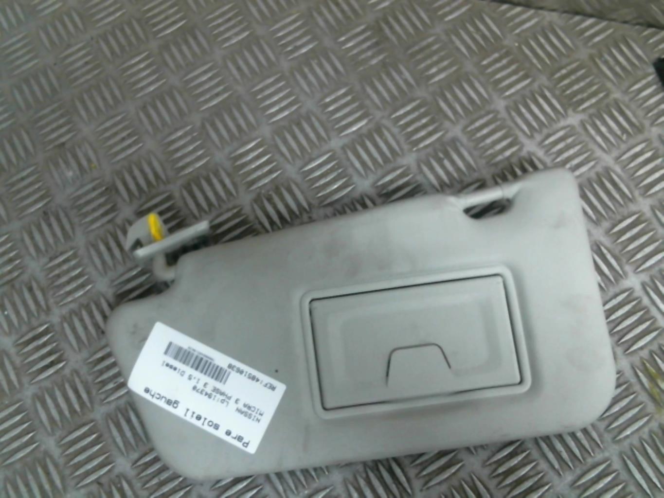 Visiera parasole sinistra NISSAN MICRA 3 PHASE 3 Diésel - 1