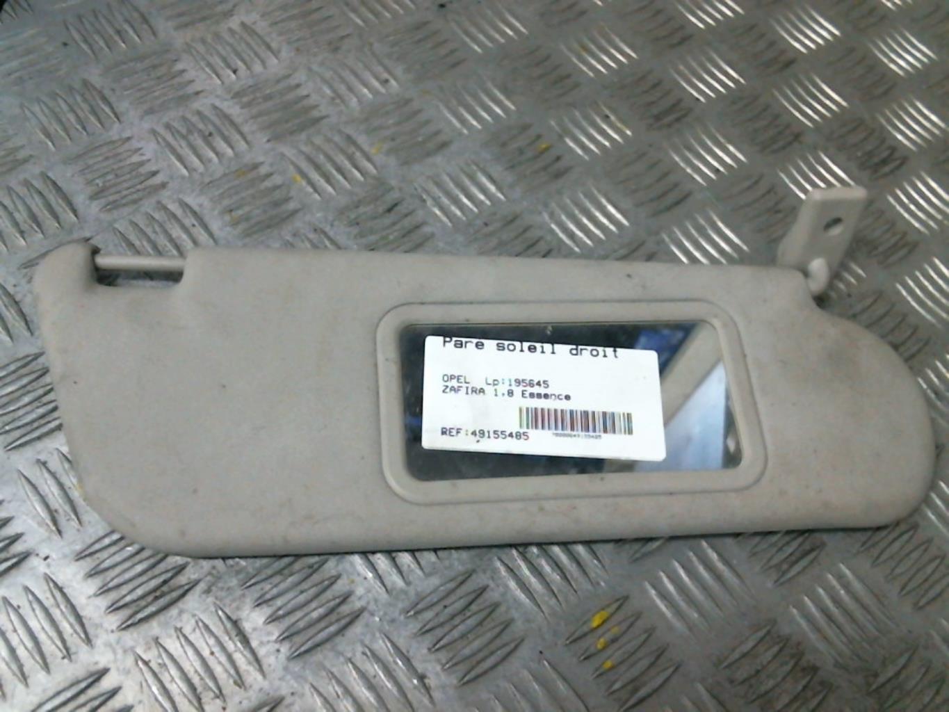 Visiera parasole destra OPEL ZAFIRA A PHASE 1  - 1