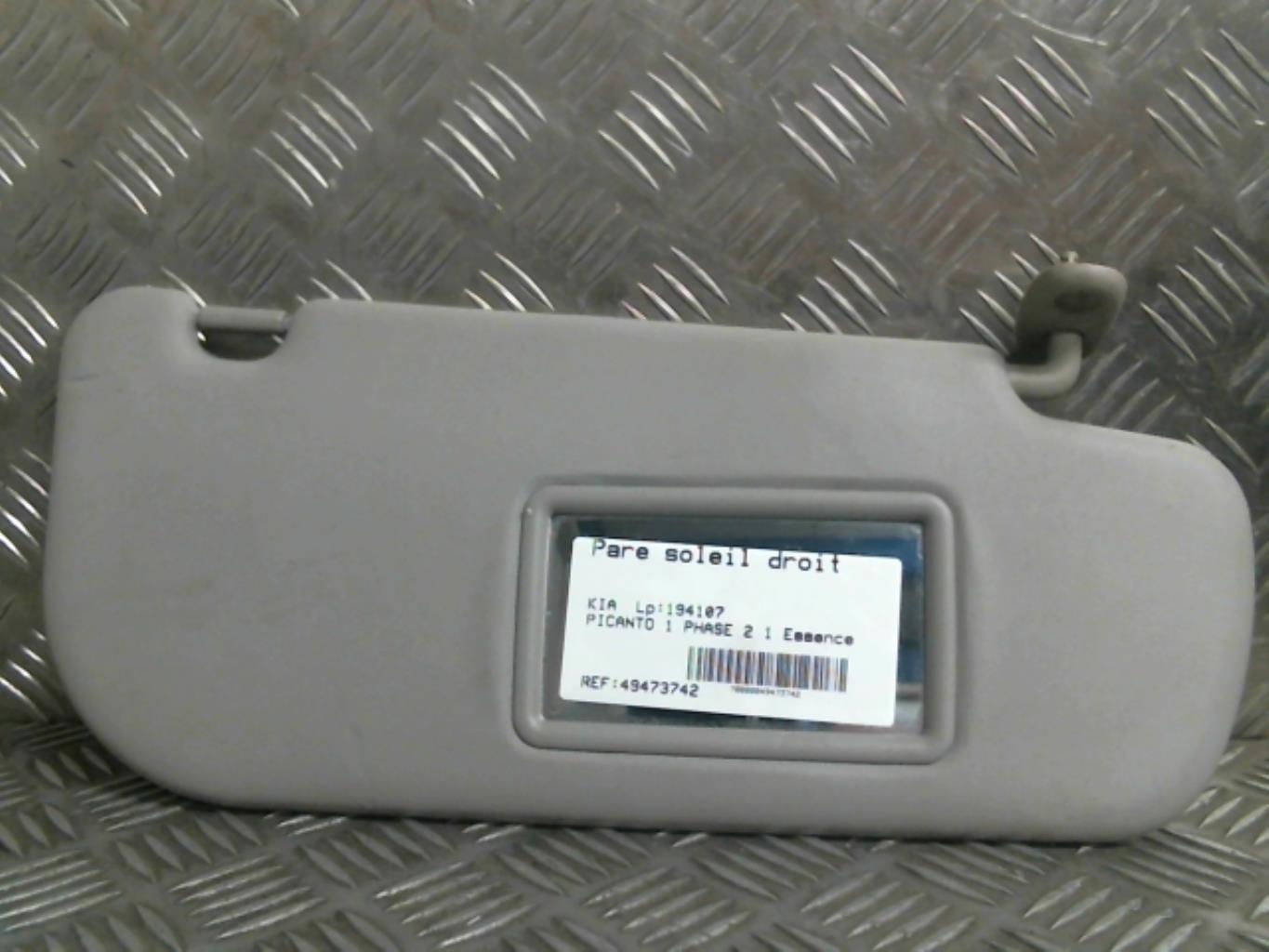 Visiera parasole destra KIA PICANTO 1 PHASE 2 Gasolina - 1
