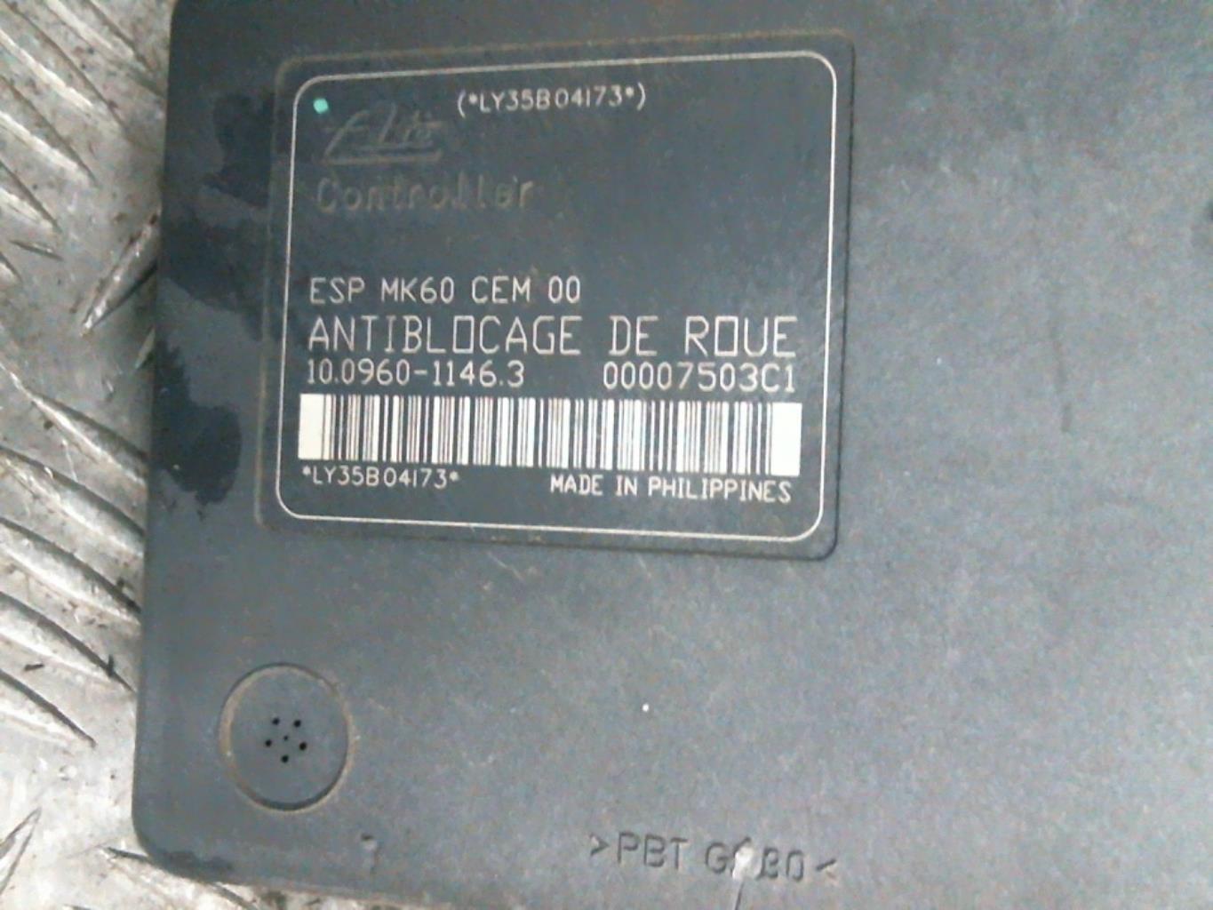 Blocco ABS (antibloccaggio freni) CITROEN C5 1 PHASE 2 Gasolina - 1