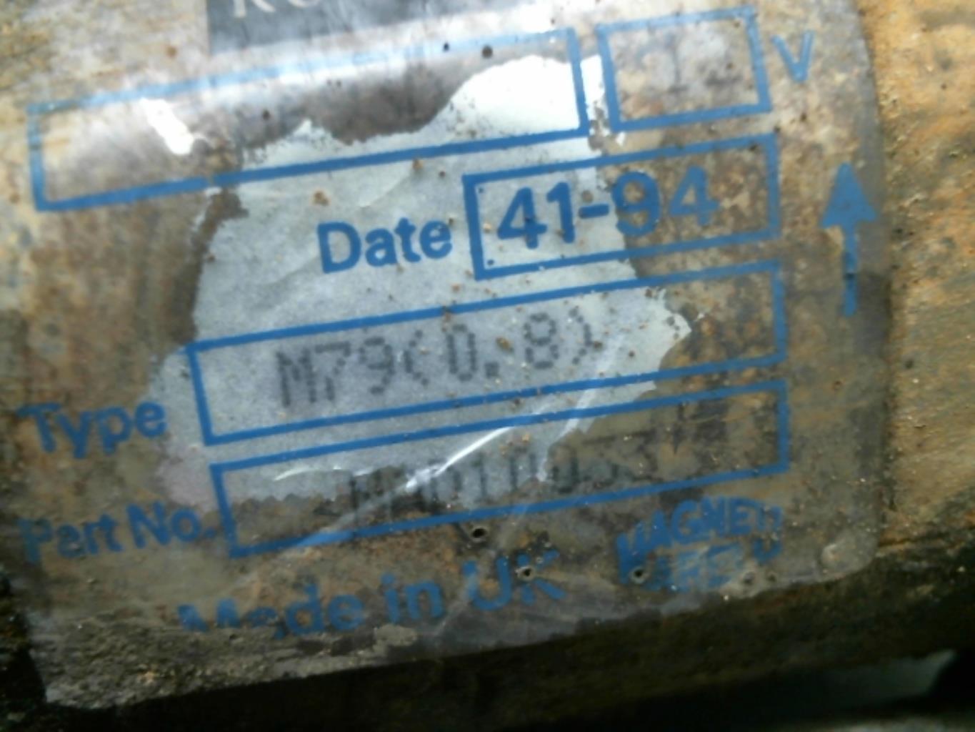 Demarreur ROVER 100 PHASE 1 Essence - 1