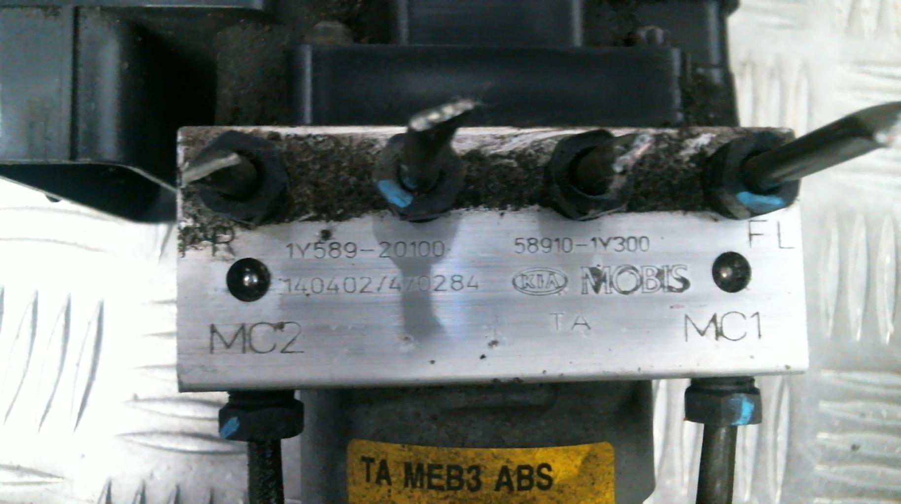 Blocco ABS (antibloccaggio freni) KIA PICANTO 2 PHASE 1 Gasolina - 1