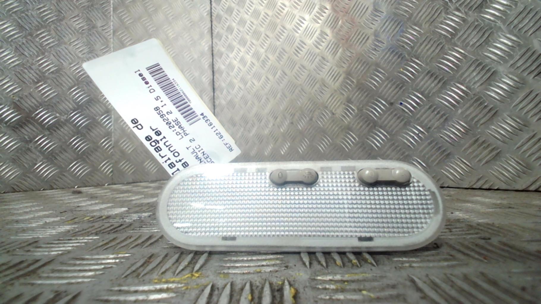 Eclairage de plafonnier RENAULT SCENIC 2 PHASE 2 Diesel - 1