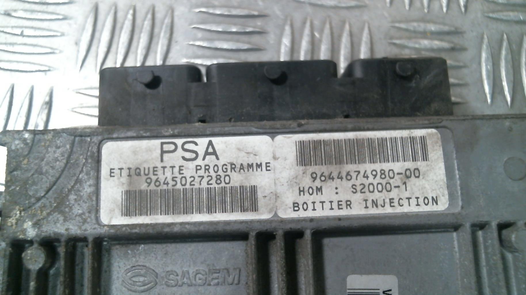 Centralina motore CITROEN XSARA PICASSO PHASE 1 Gasolina - 1
