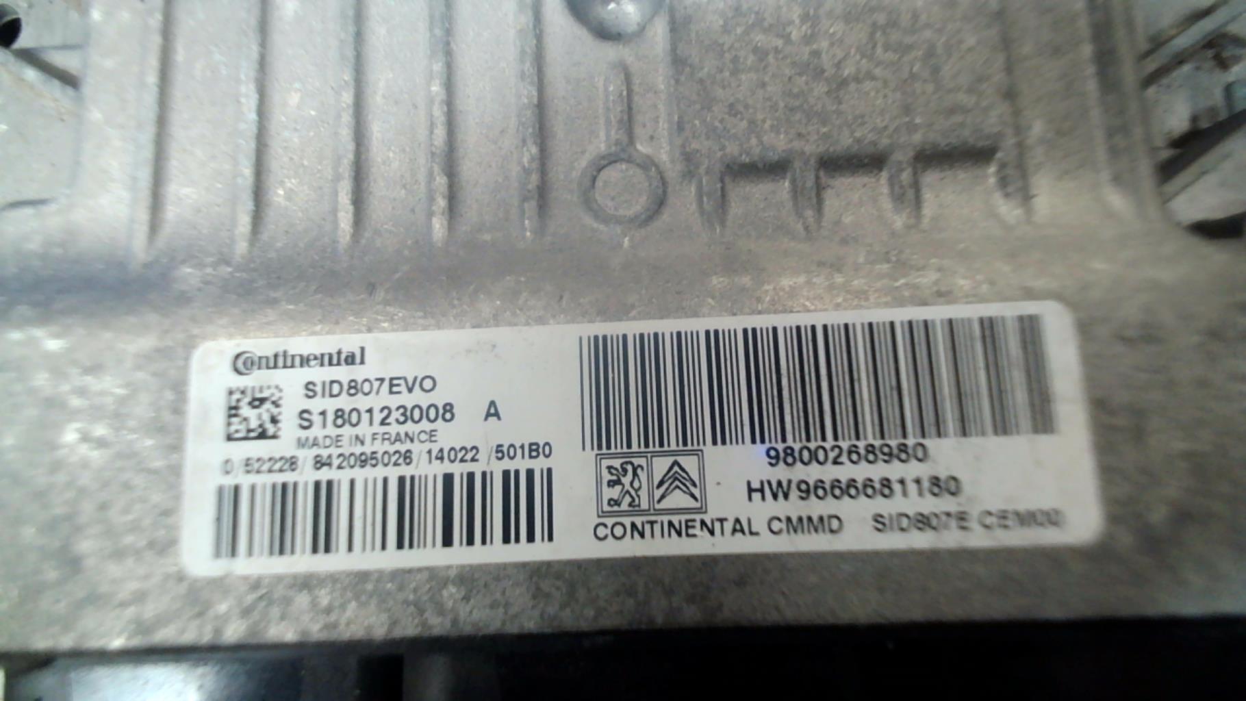 Centralina motore PEUGEOT PARTNER 2 PHASE 2 Diésel - 1