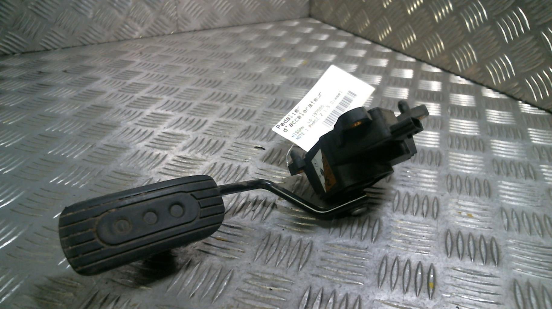 Pedale d'accelerateur NISSAN NOTE 1 PHASE 2 Diesel - 1