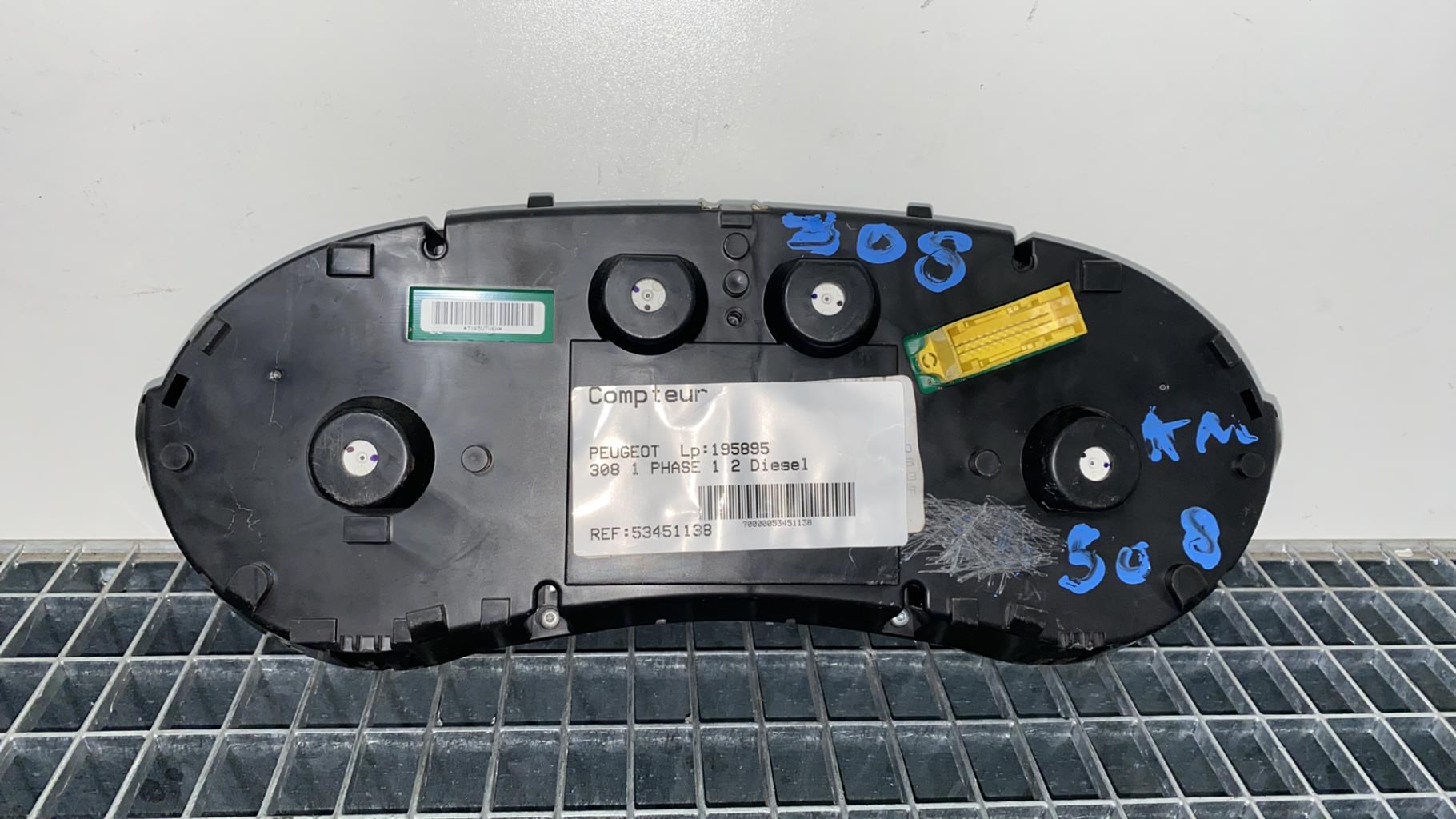 Compteur PEUGEOT 308 1 PHASE 1 Diesel - 1
