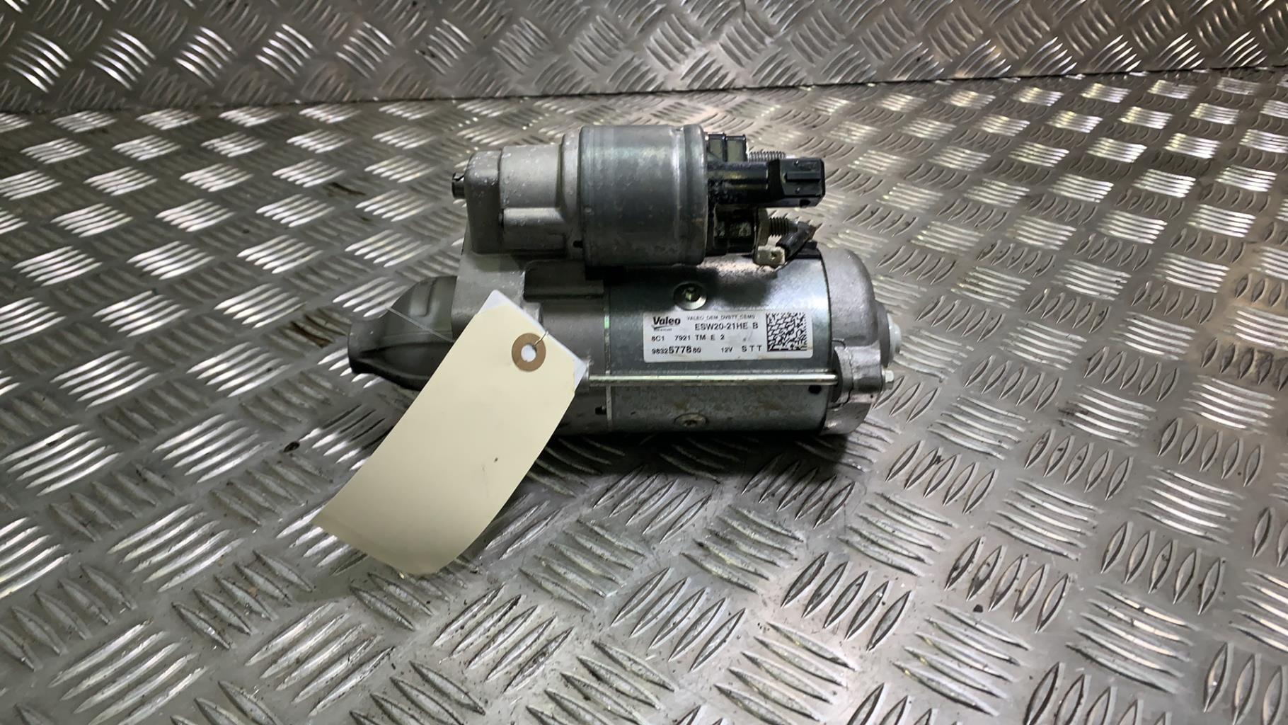 Motorino avviamento PEUGEOT PARTNER 3 PHASE 1 Diésel - 1