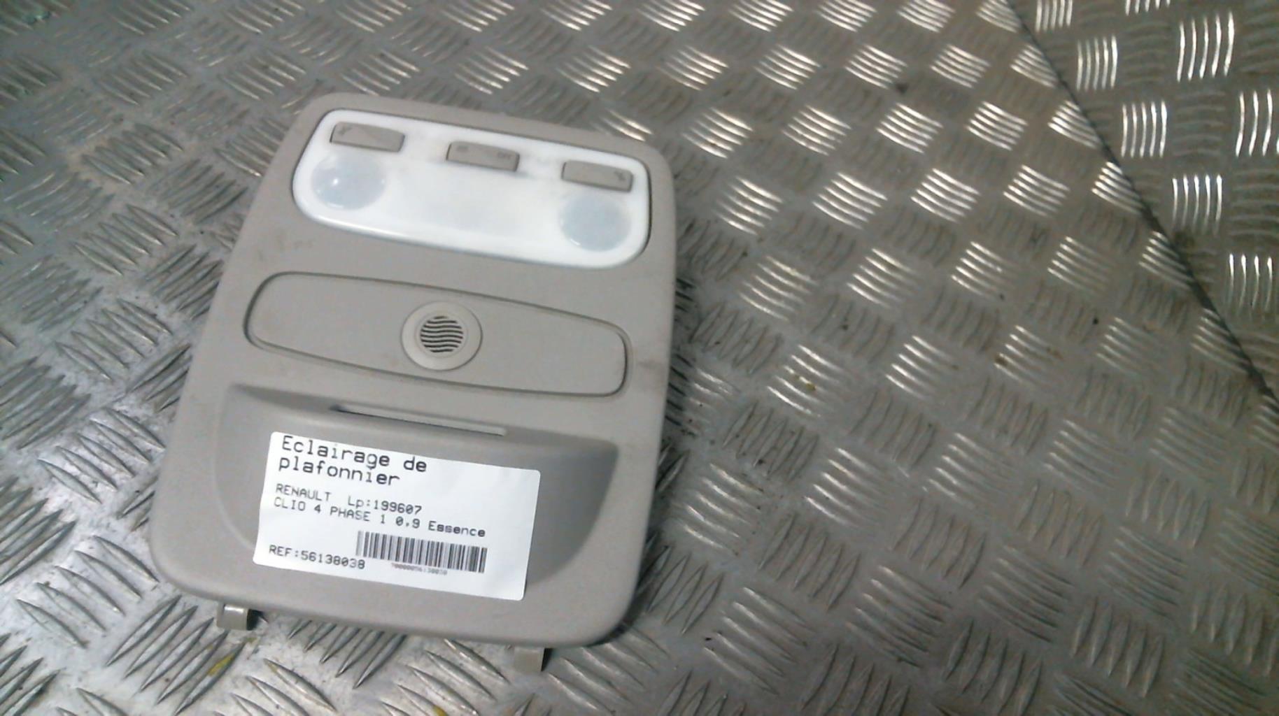 Eclairage de plafonnier RENAULT CLIO 4 PHASE 1 Essence - 1