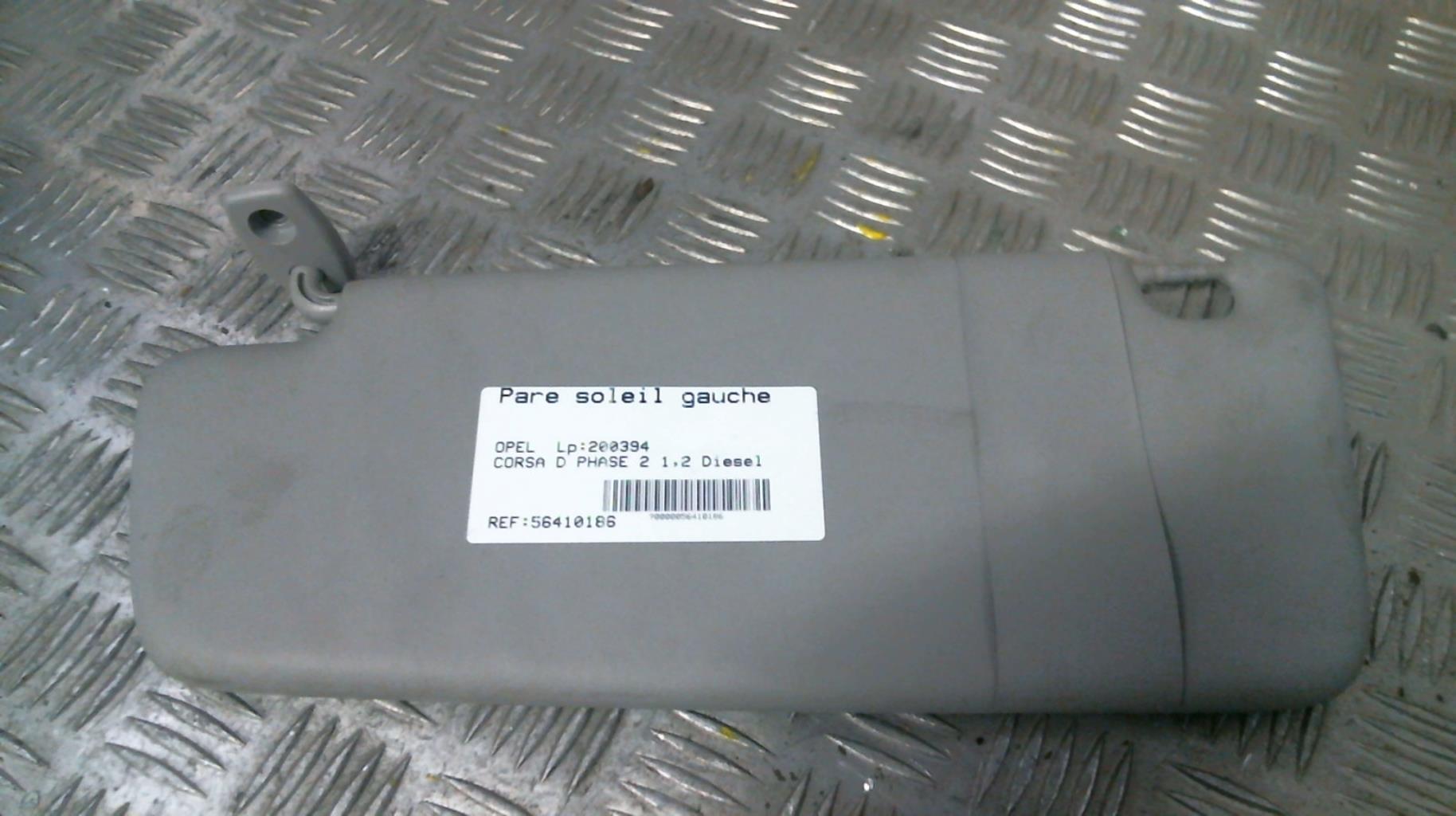 Pare soleil gauche OPEL CORSA D PHASE 2 Diesel - 1
