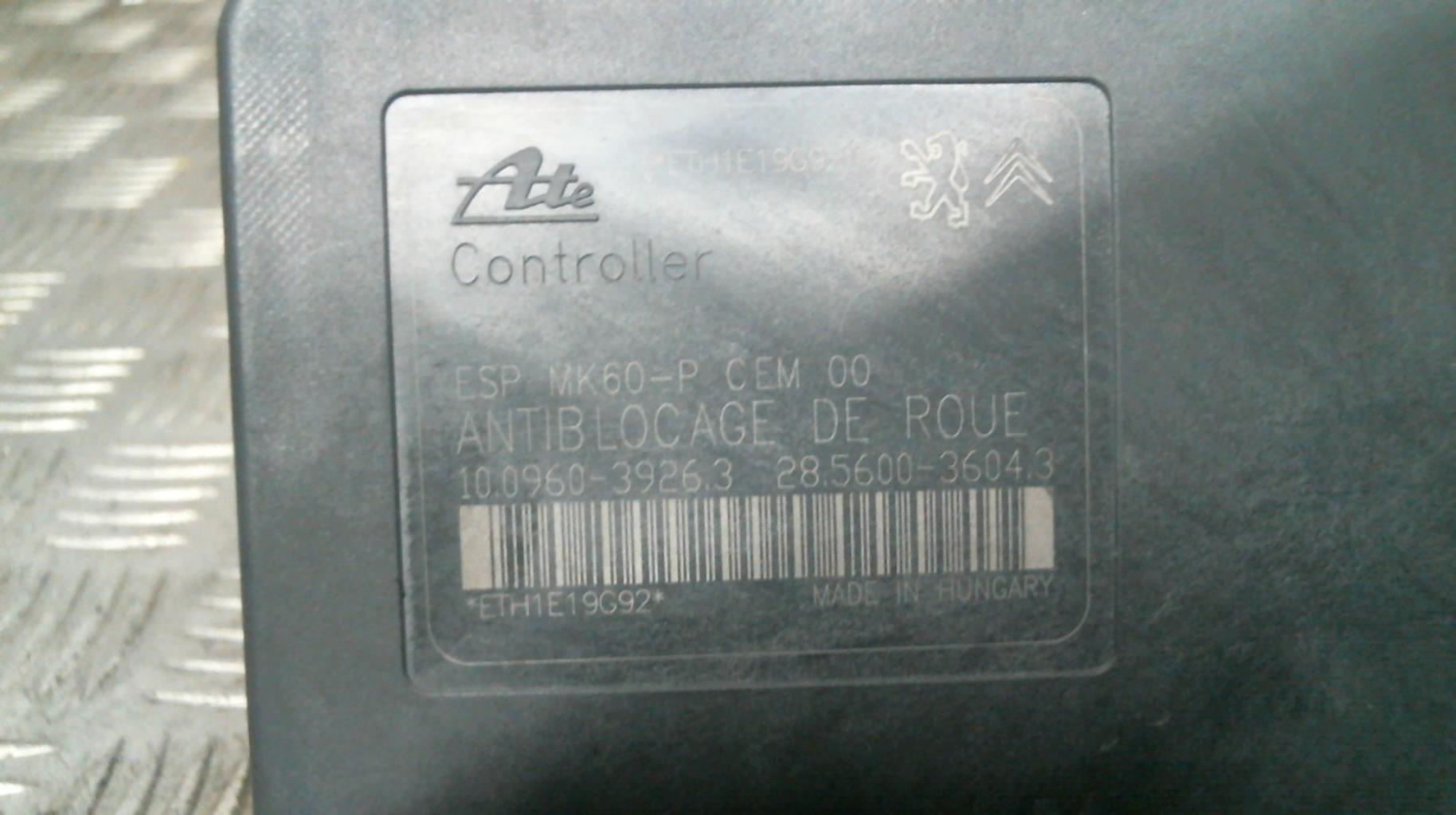 Blocco ABS (antibloccaggio freni) CITROEN DS3 PHASE 1 Diésel - 1