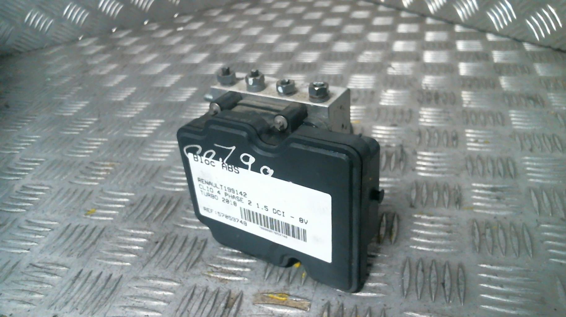 Blocco ABS (antibloccaggio freni) RENAULT CLIO 4 PHASE 2 Diésel - 1