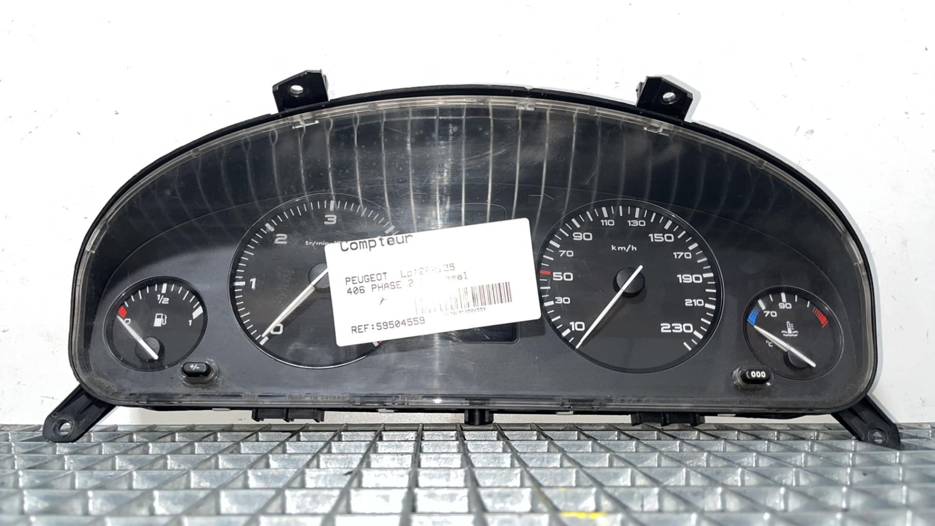 Compteur PEUGEOT 406 PHASE 2 Diesel - 1