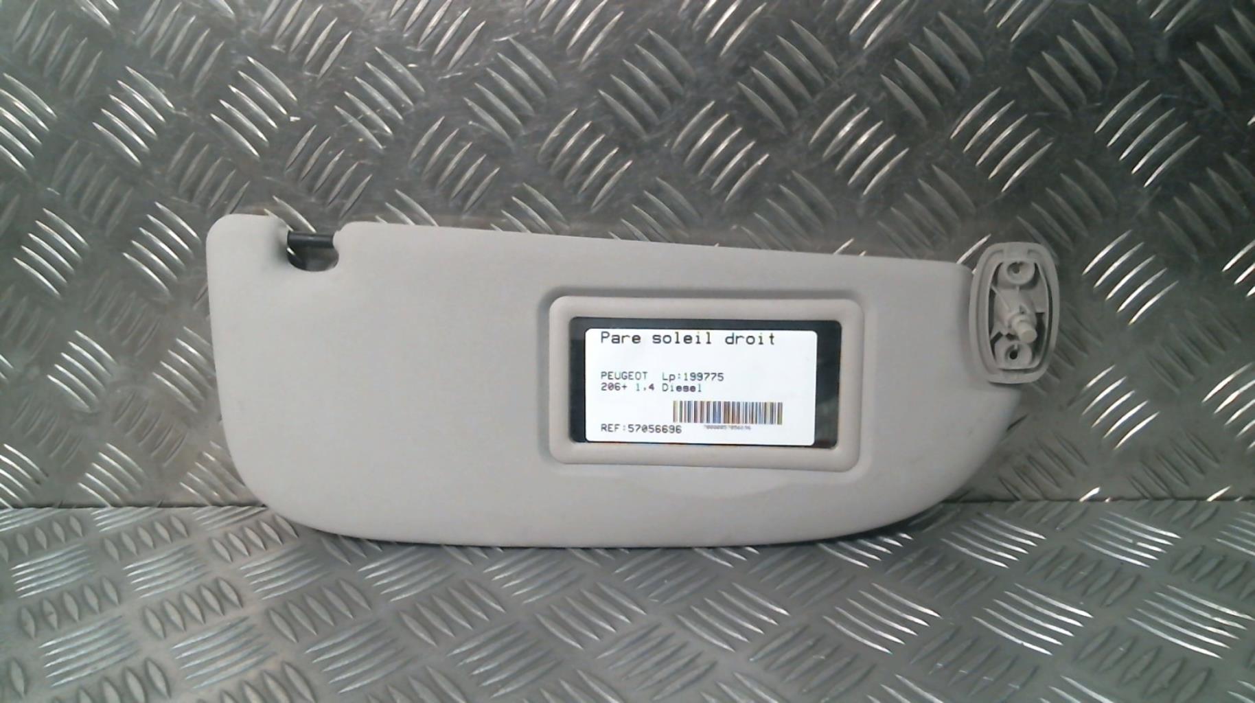 Visiera parasole destra PEUGEOT 206+  - 1