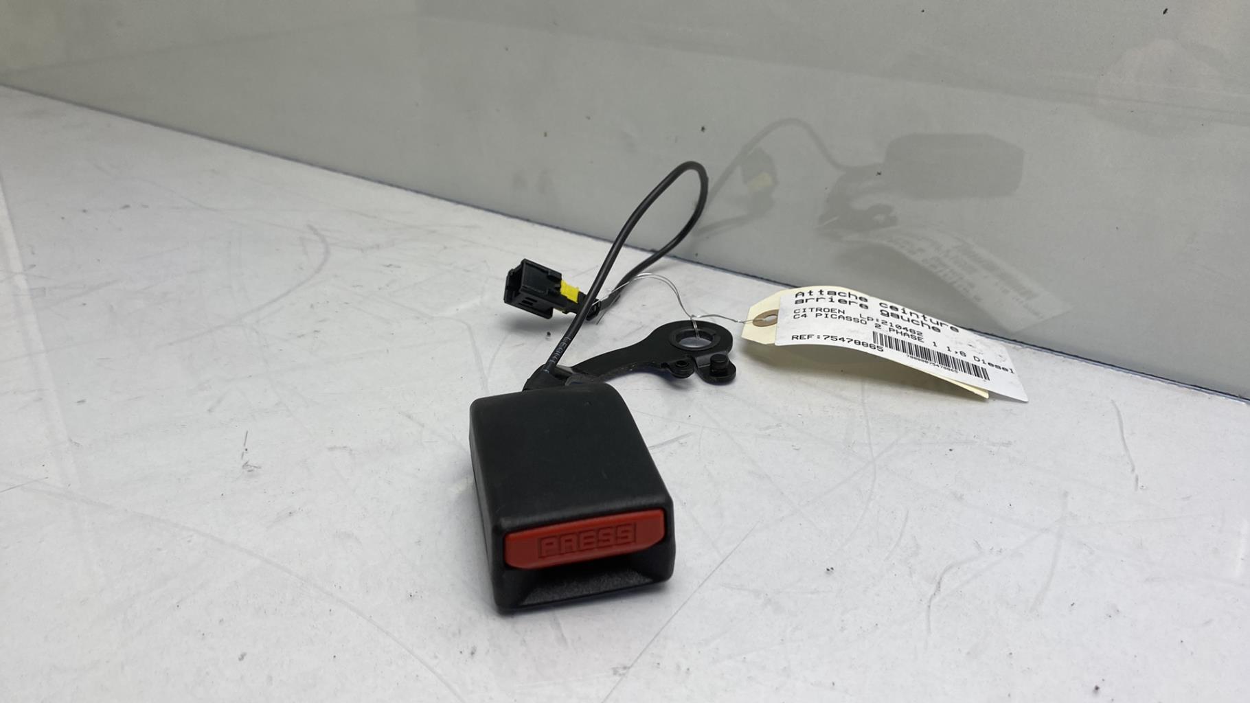 Aggancio cintura sicurezza posteriore sinistro CITROEN C4 PICASSO 2 PHASE 1 Diésel - 1