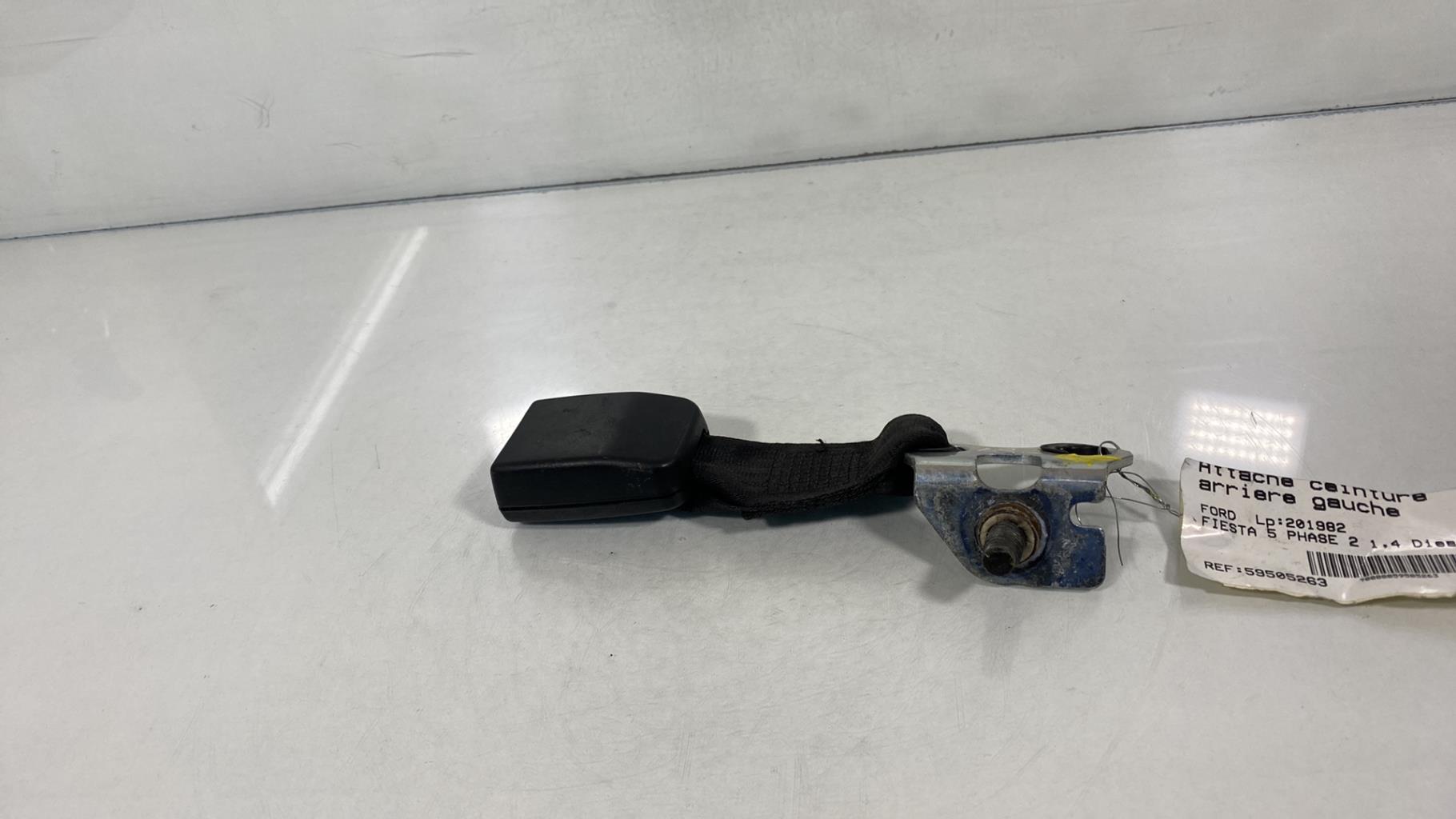 Aggancio cintura sicurezza posteriore sinistro FORD FIESTA 5 PHASE 2 Diésel - 1