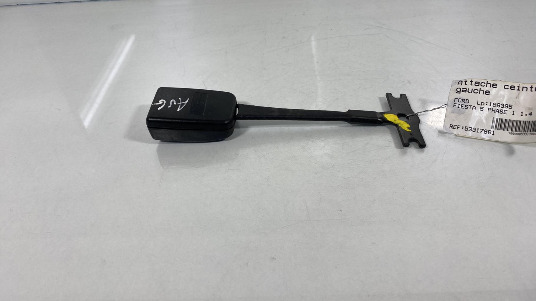 Aggancio cintura sicurezza anteriore sinistro FORD FIESTA 5 PHASE 1 Diésel - 1
