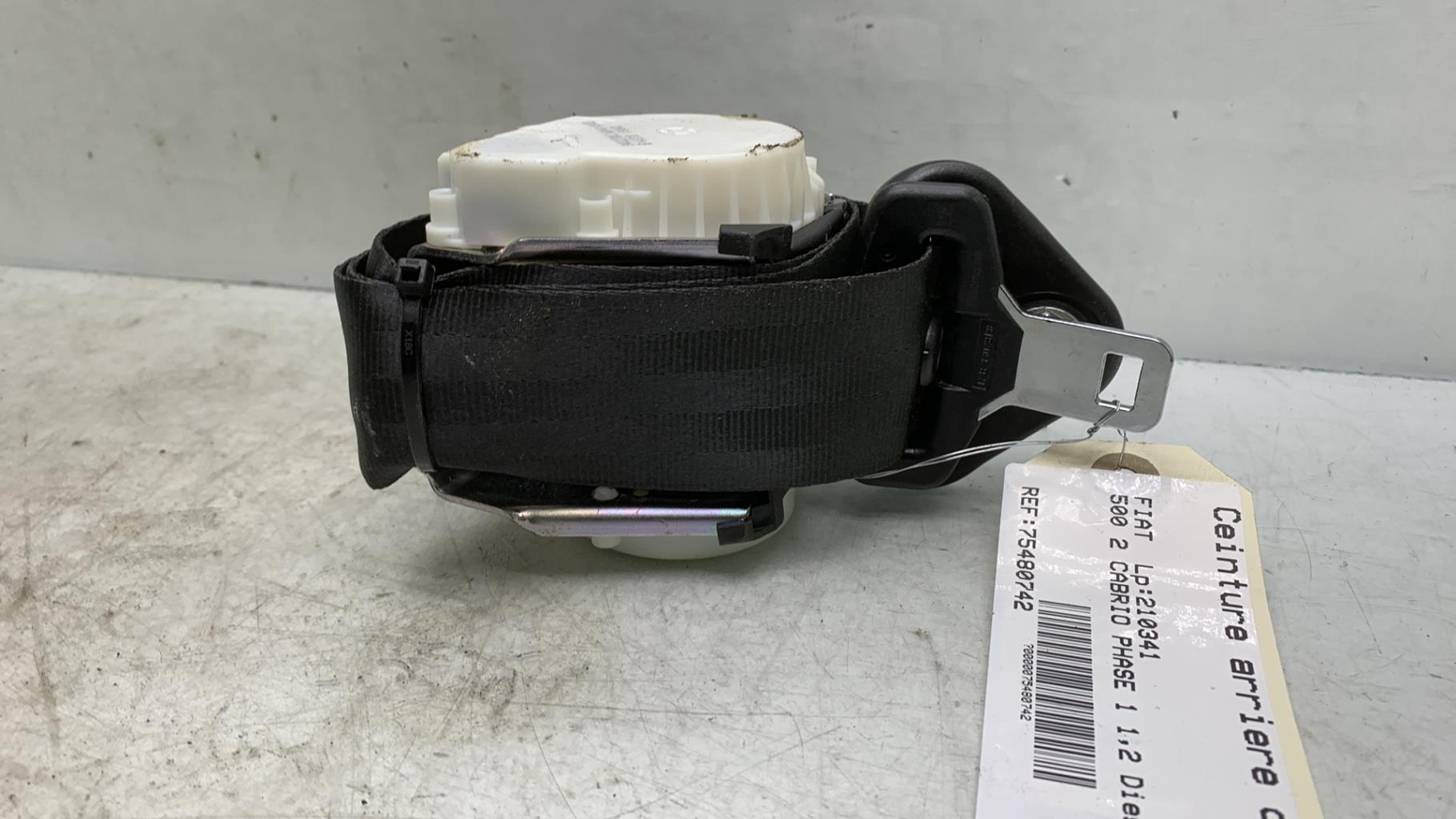 Cintura di sicurezza posteriore destra FIAT 500 2 CABRIO PHASE 1 Diésel - 1
