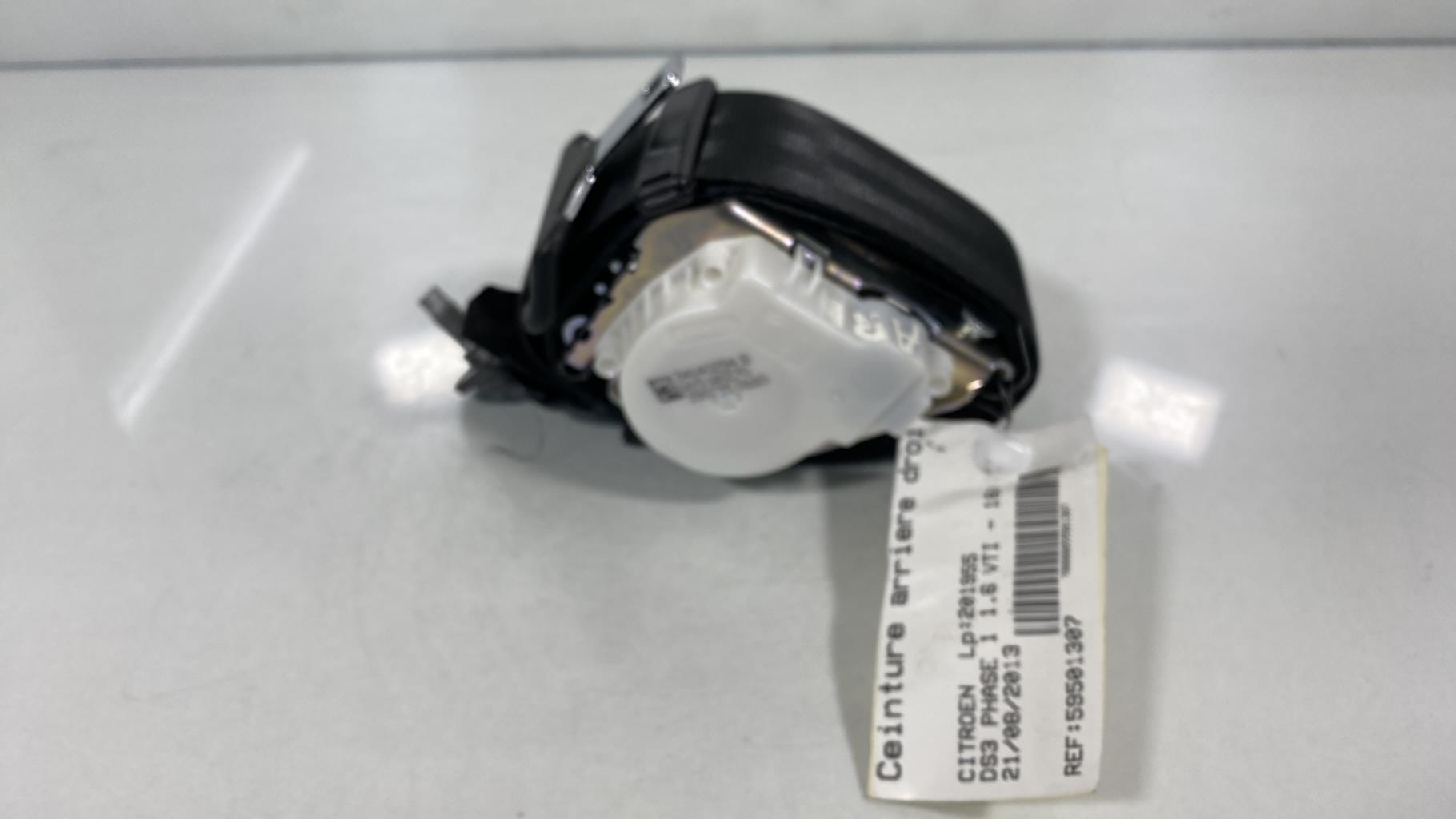 Cintura di sicurezza posteriore destra CITROEN DS3 PHASE 1 Gasolina - 1