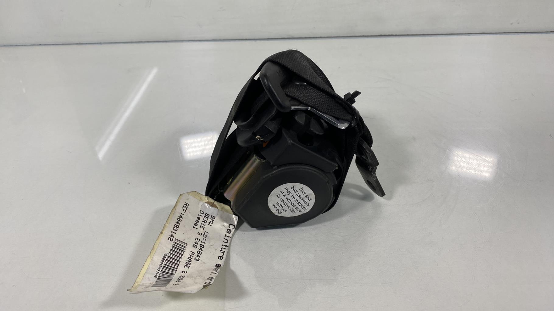 Cintura di sicurezza anteriore destra BMW SERIE 3 E46 PHASE 2 Diésel - 1