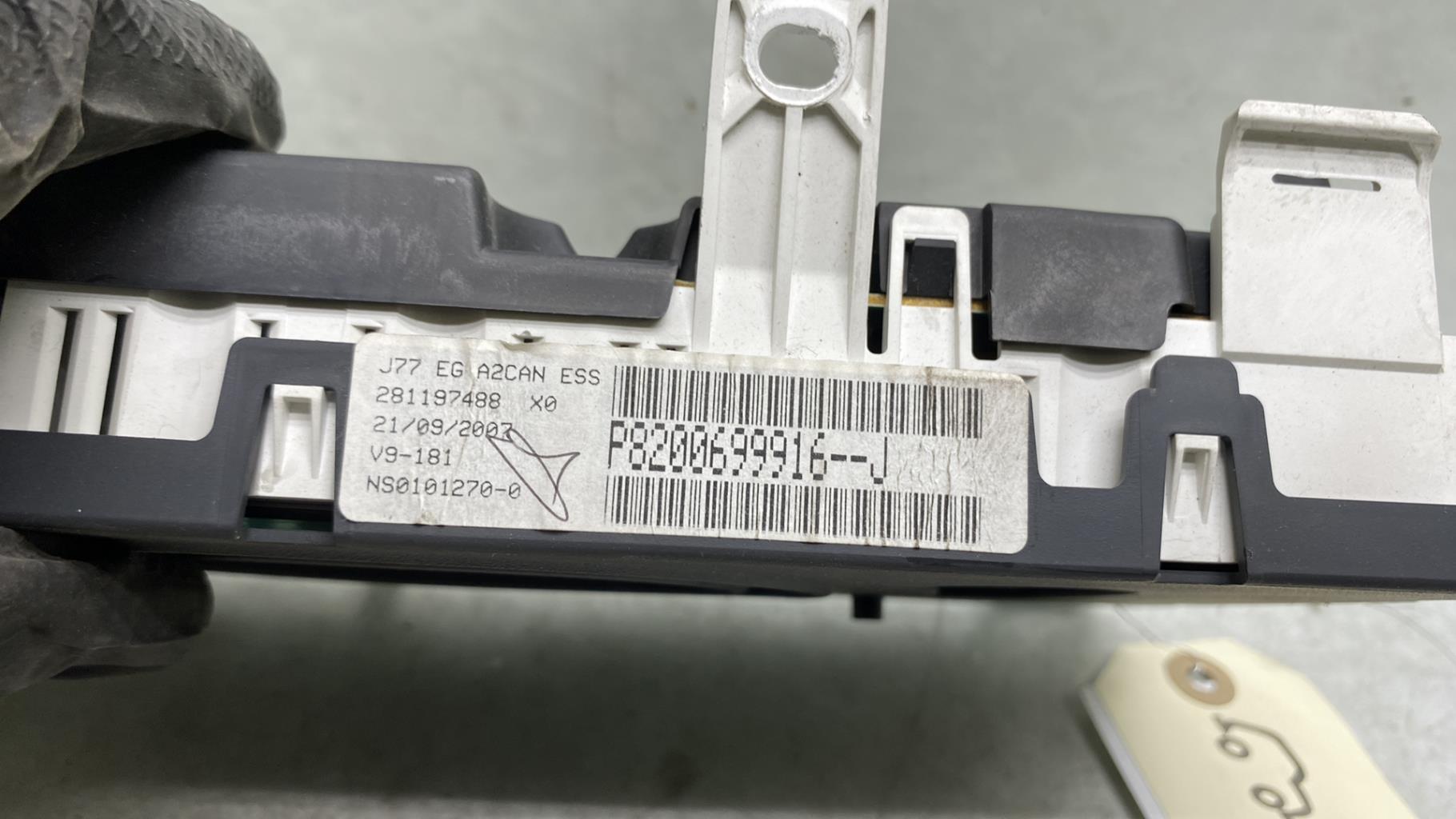 Compteur RENAULT MODUS PHASE 1 Essence - 1