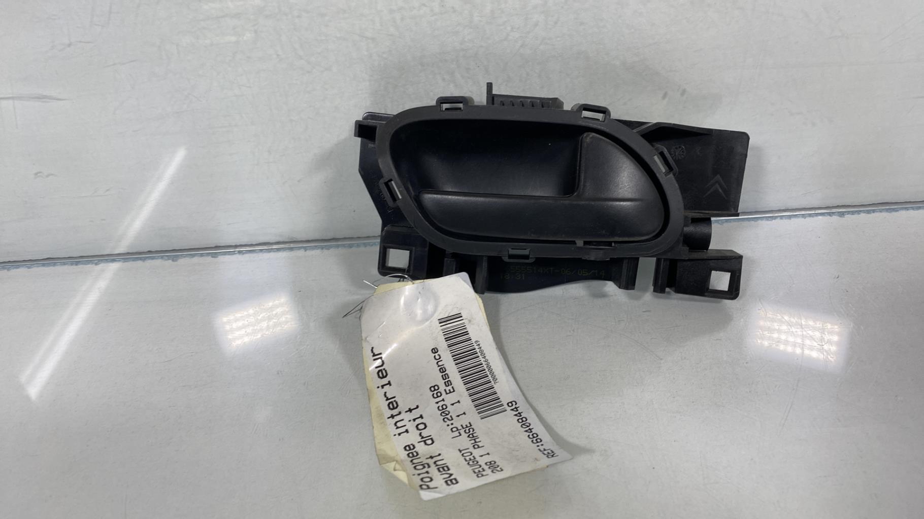 Maniglia interna anteriore destra PEUGEOT 208 1 PHASE 1 Gasolina - 1