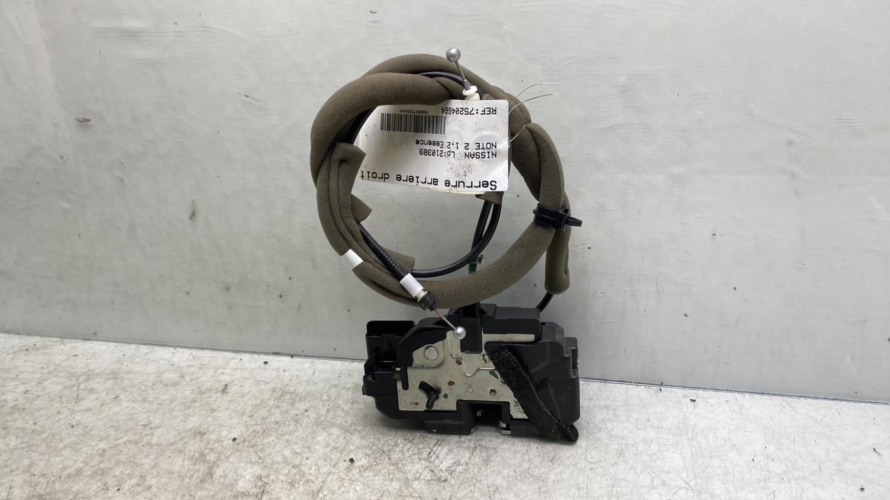 Serratura posteriore destra NISSAN NOTE 2 Gasolina - 1