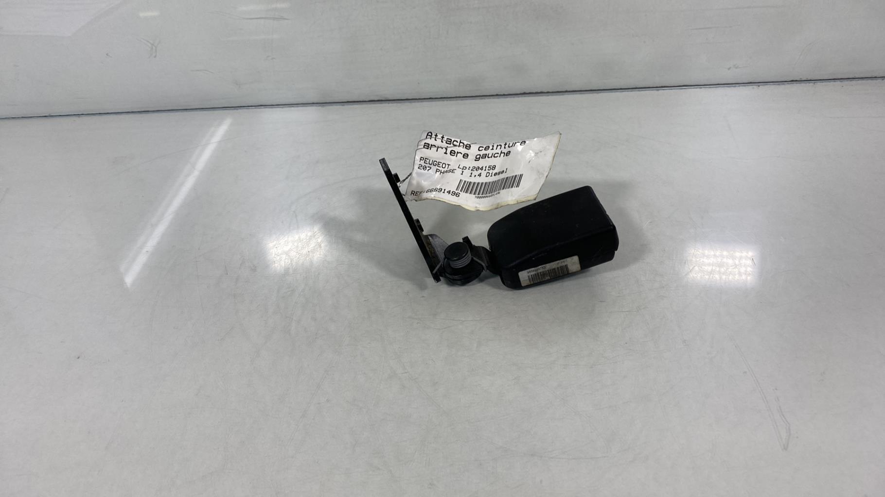 Aggancio cintura sicurezza posteriore sinistro PEUGEOT 207 PHASE 1 Diésel - 1