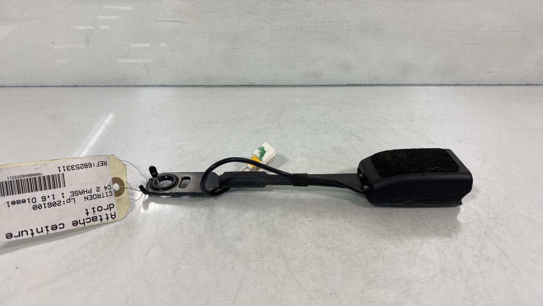 Aggancio cintura sicurezza anteriore destro CITROEN C4 2 PHASE 1 Diésel - 1