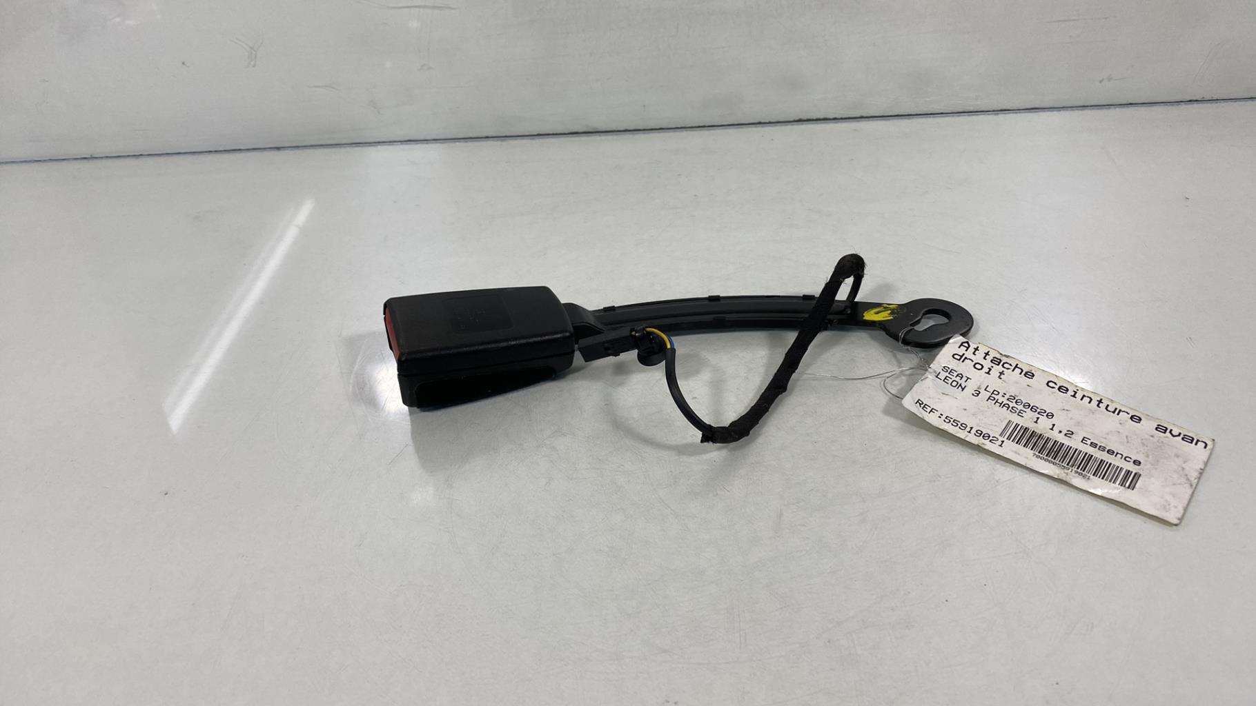 Aggancio cintura sicurezza anteriore destro SEAT LEON 3 PHASE 1 Gasolina - 1