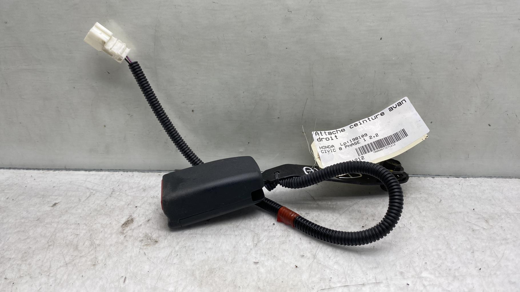 Aggancio cintura sicurezza anteriore destro HONDA CIVIC 8 PHASE 1  - 1