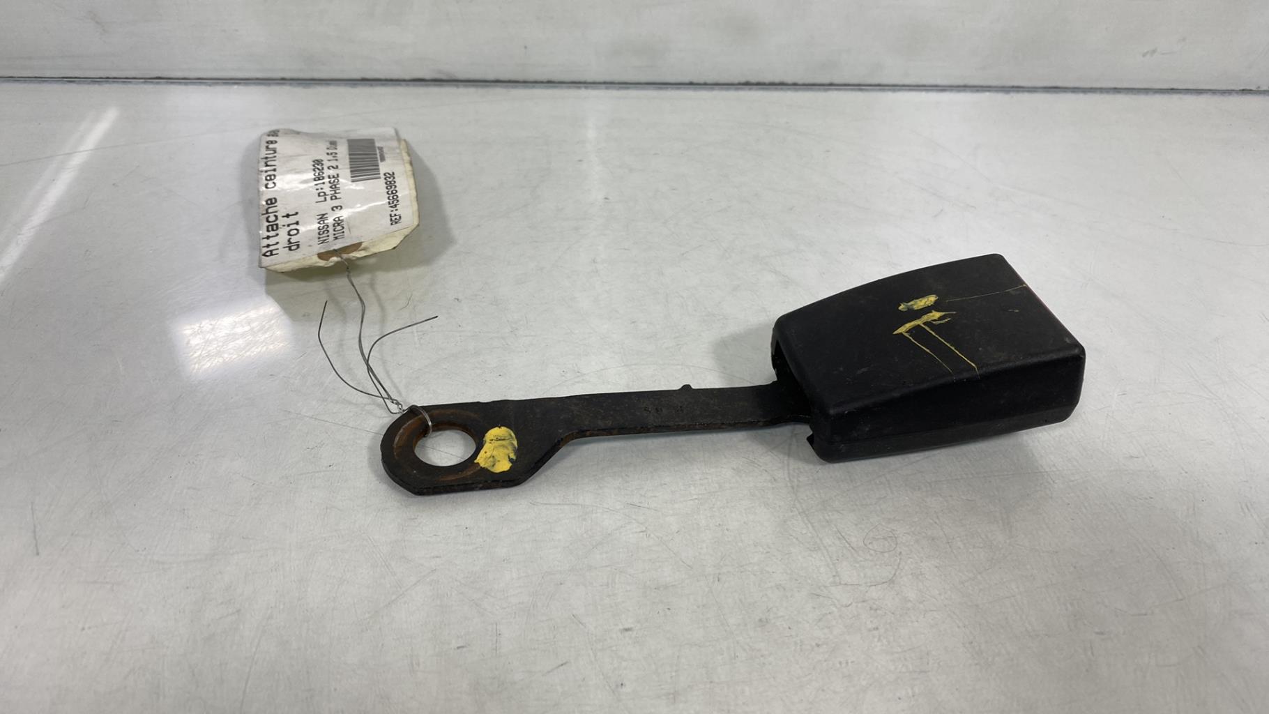 Aggancio cintura sicurezza anteriore destro NISSAN MICRA 3 PHASE 2 Diésel - 1