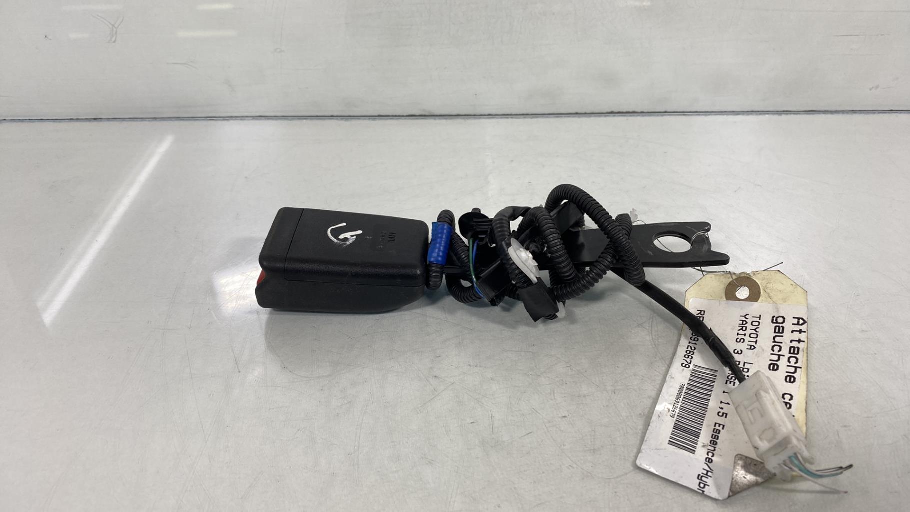 Aggancio cintura sicurezza anteriore sinistro TOYOTA YARIS 3 PHASE 1 Gasolina/Híbrido - 1