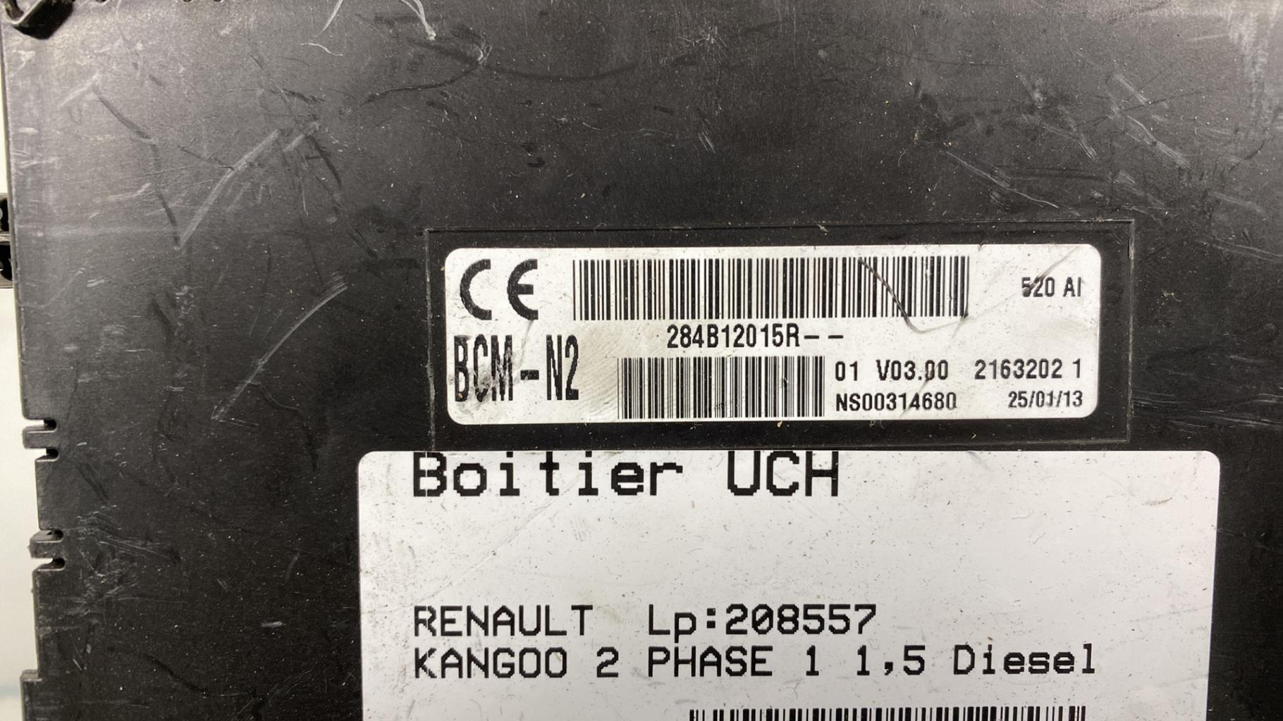 Boitier UCH RENAULT KANGOO 2 PHASE 1 Diesel - 1