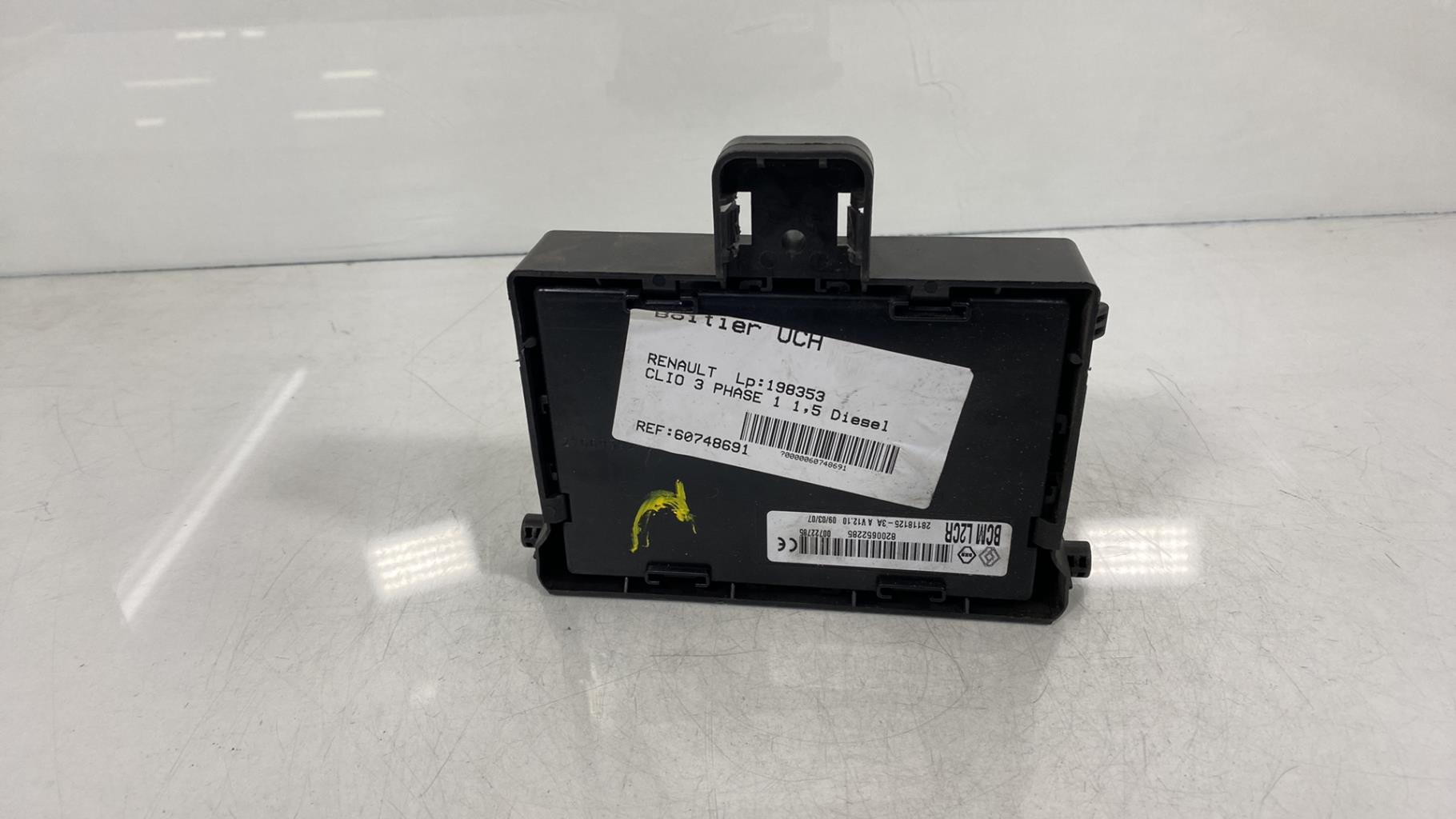 Boitier UCH RENAULT CLIO 3 PHASE 1 Diesel - 1