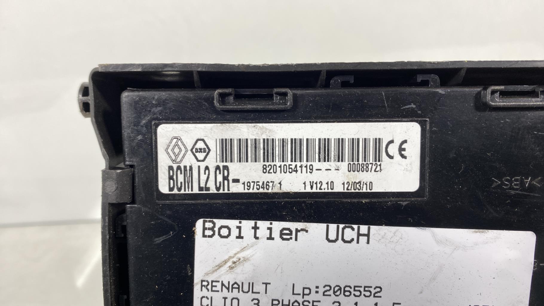 Boitier UCH RENAULT CLIO 3 PHASE 2 Essence/GPL - 1