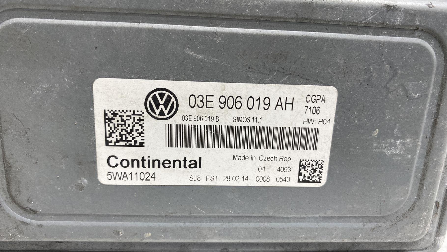 Centralina motore VOLKSWAGEN POLO 5 PHASE 1 Gasolina - 1