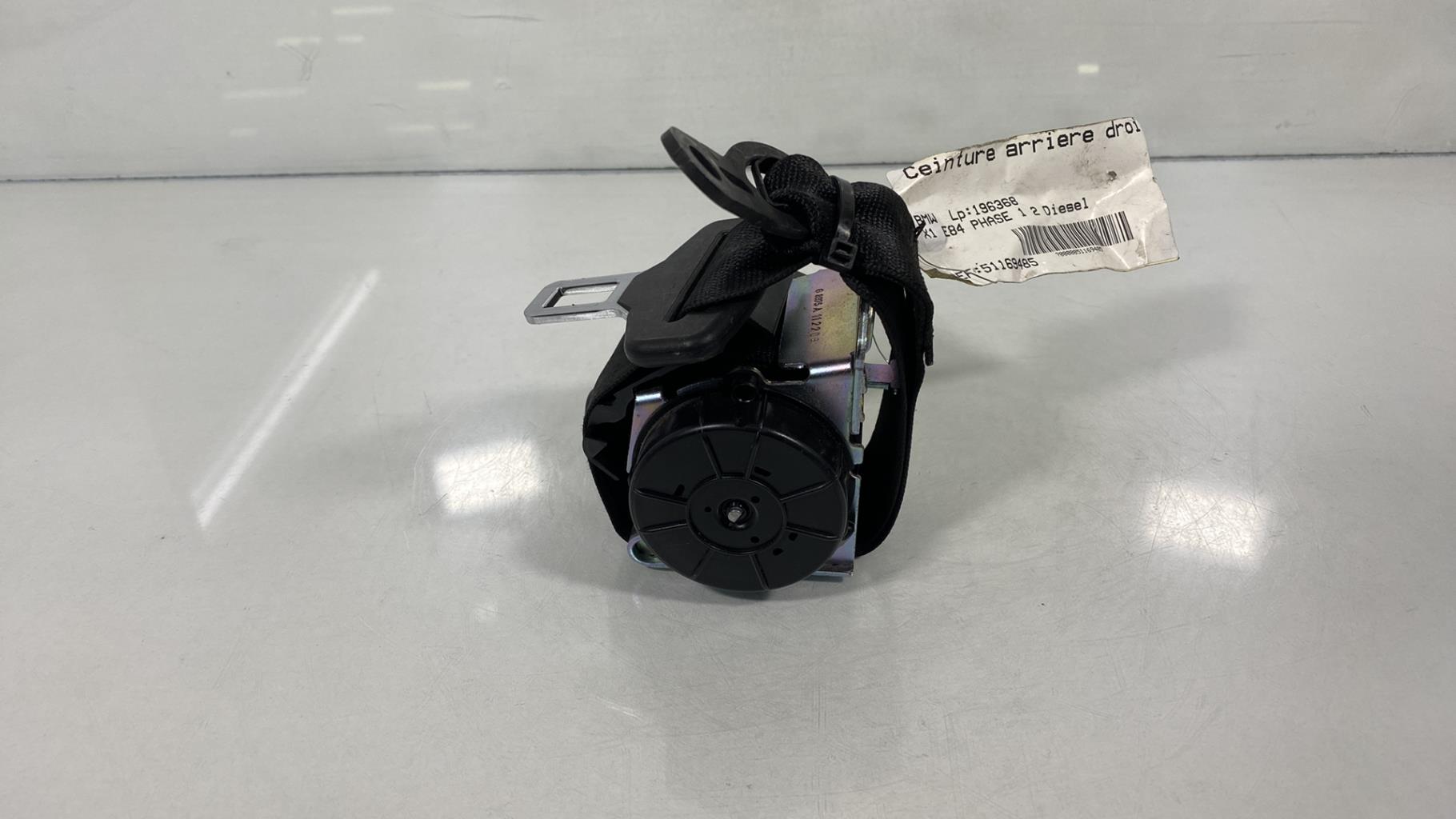 Cintura di sicurezza posteriore destra BMW X1 E84 PHASE 1 Diésel - 1