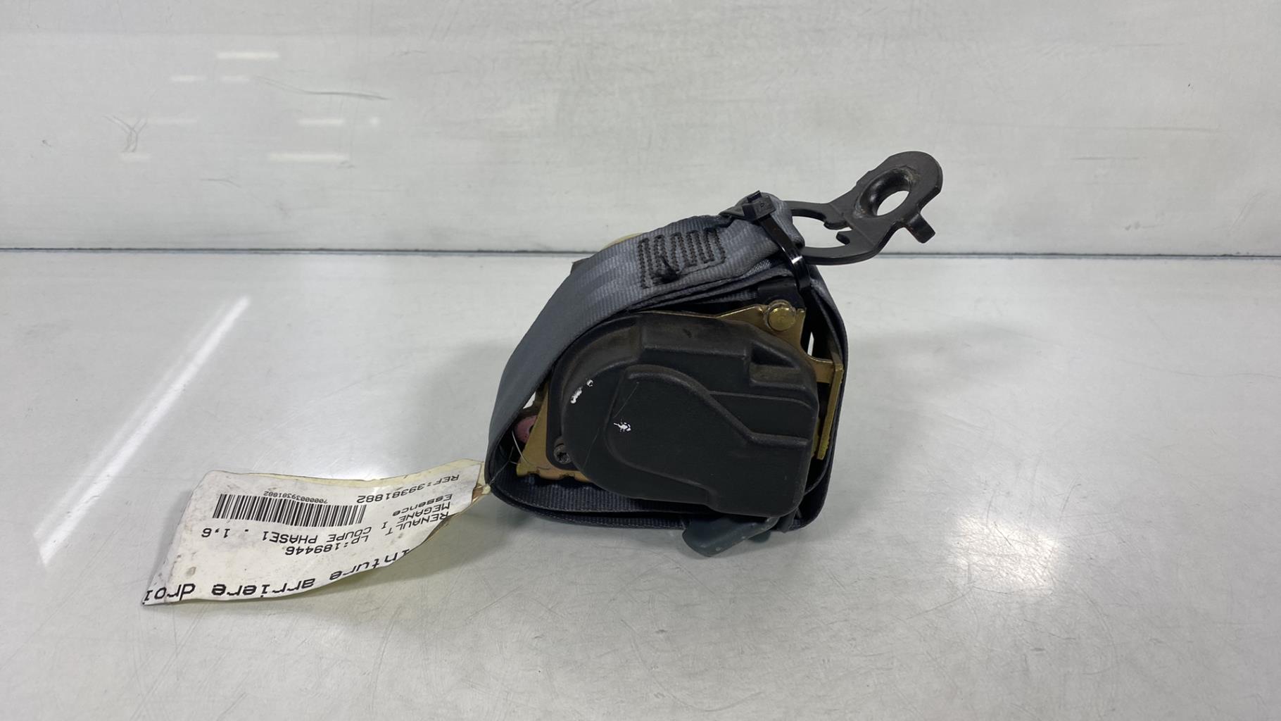 Cintura di sicurezza posteriore destra RENAULT MEGANE 1 PHASE 1 COUPE Gasolina - 1