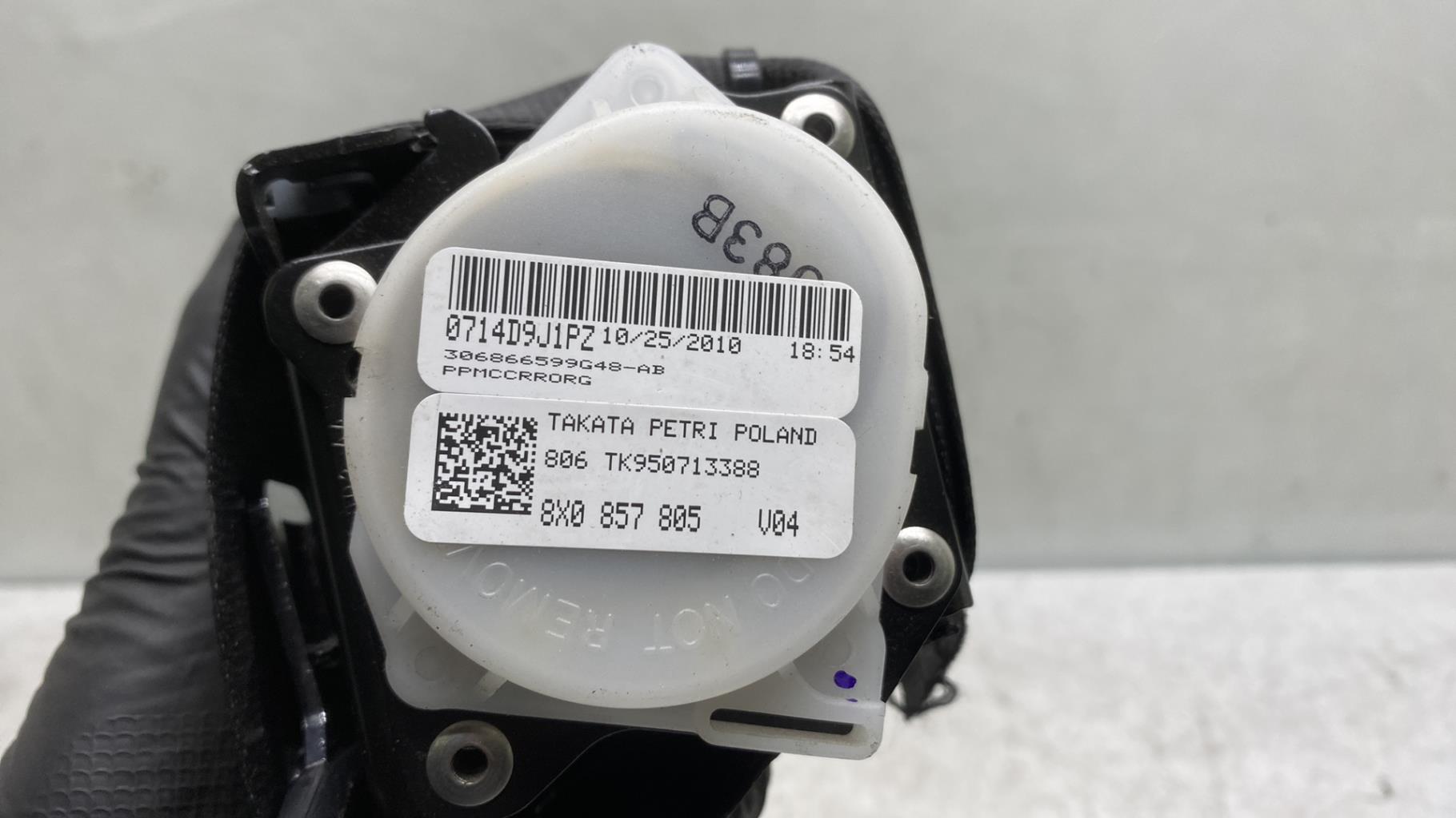 Cintura di sicurezza posteriore destra AUDI A1 1 PHASE 1 Diésel - 1
