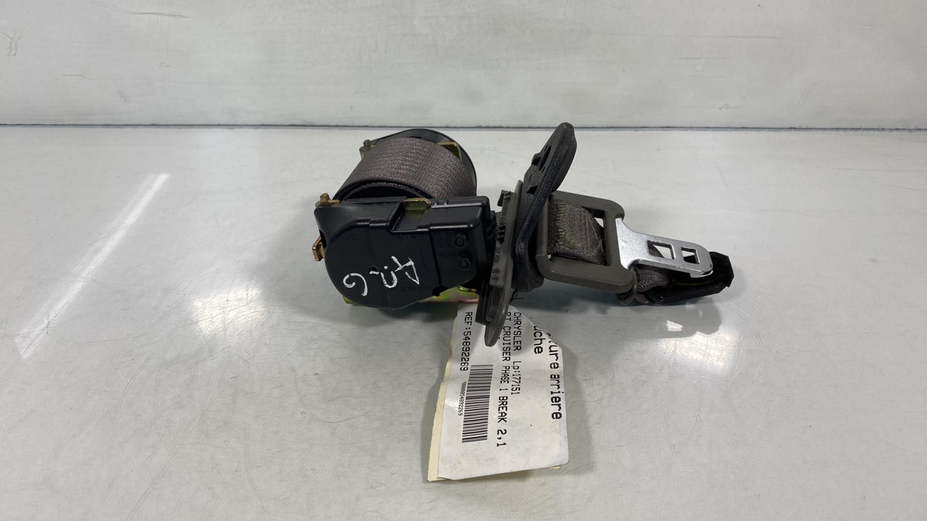 Cintura di sicurezza posteriore sinistra CHRYSLER PT CRUISER PHASE 2 BREAK  - 1