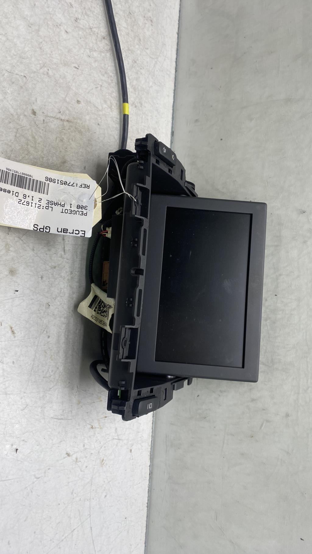Ecran GPS PEUGEOT 308 1 PHASE 1  - 1