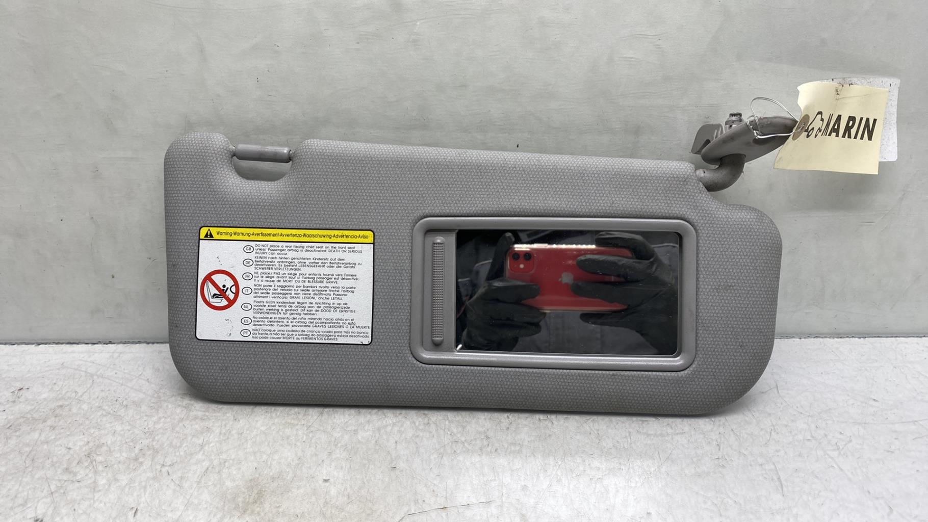 Visiera parasole destra KIA RIO 3 PHASE 1 Gasolina - 1