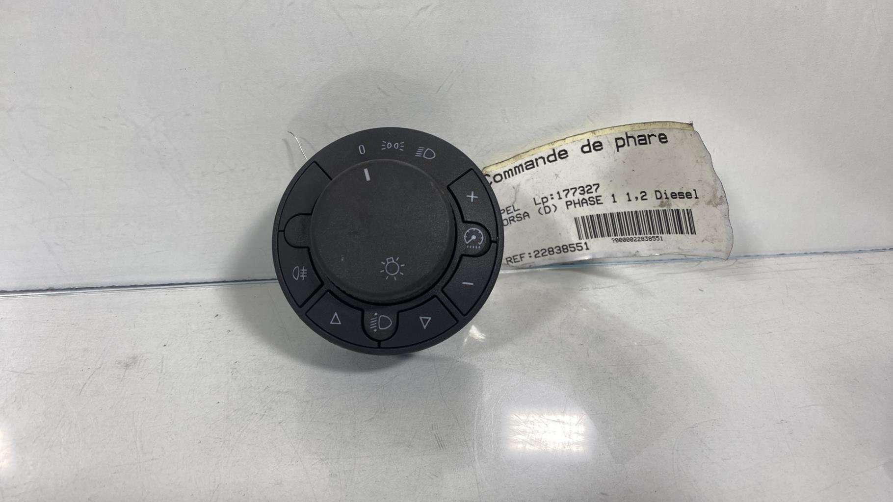 Commande de phare OPEL CORSA D PHASE 1 Diesel - 1