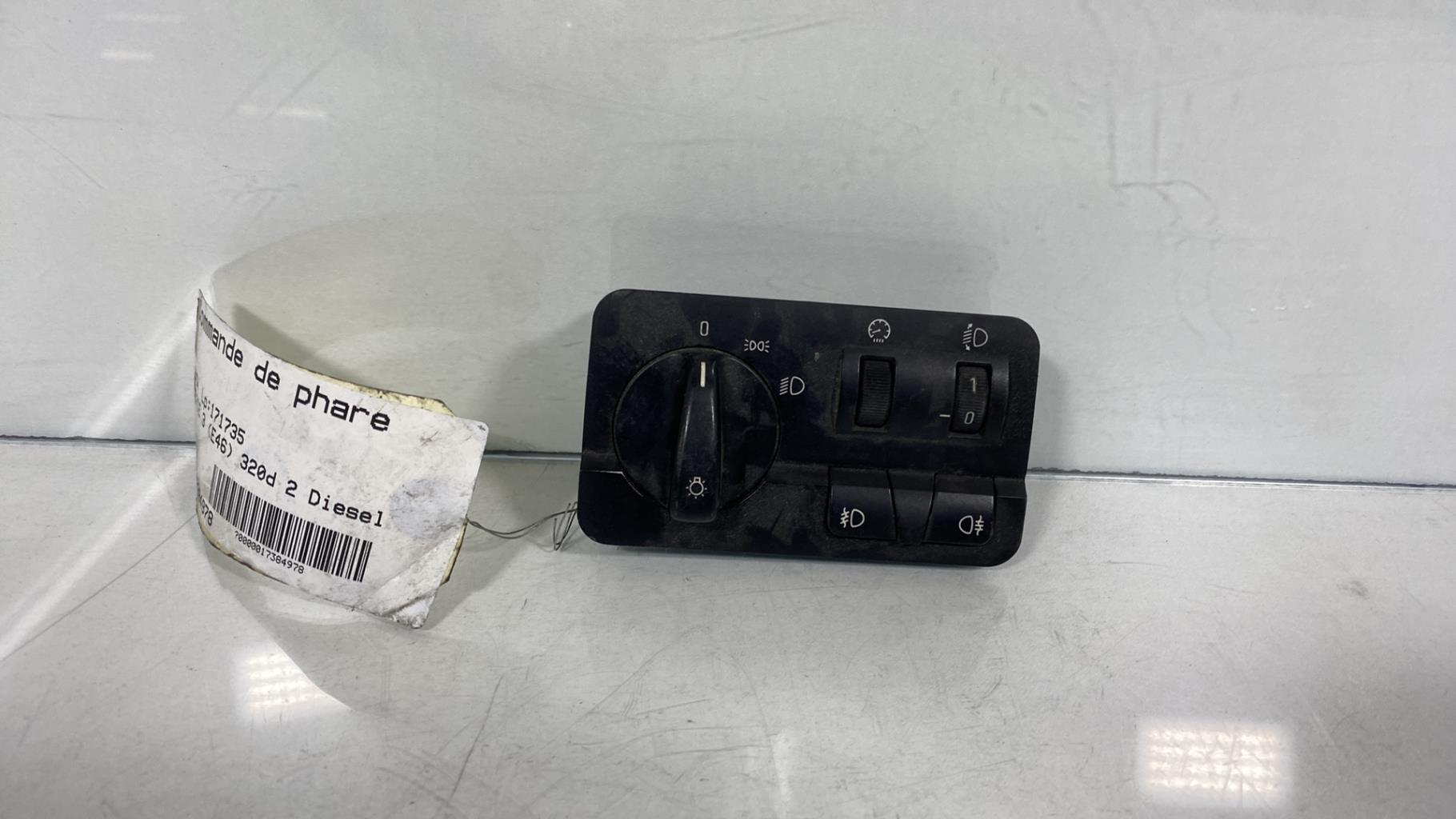 Commande de phare BMW SERIE 3 E46 PHASE 1 Diesel - 1
