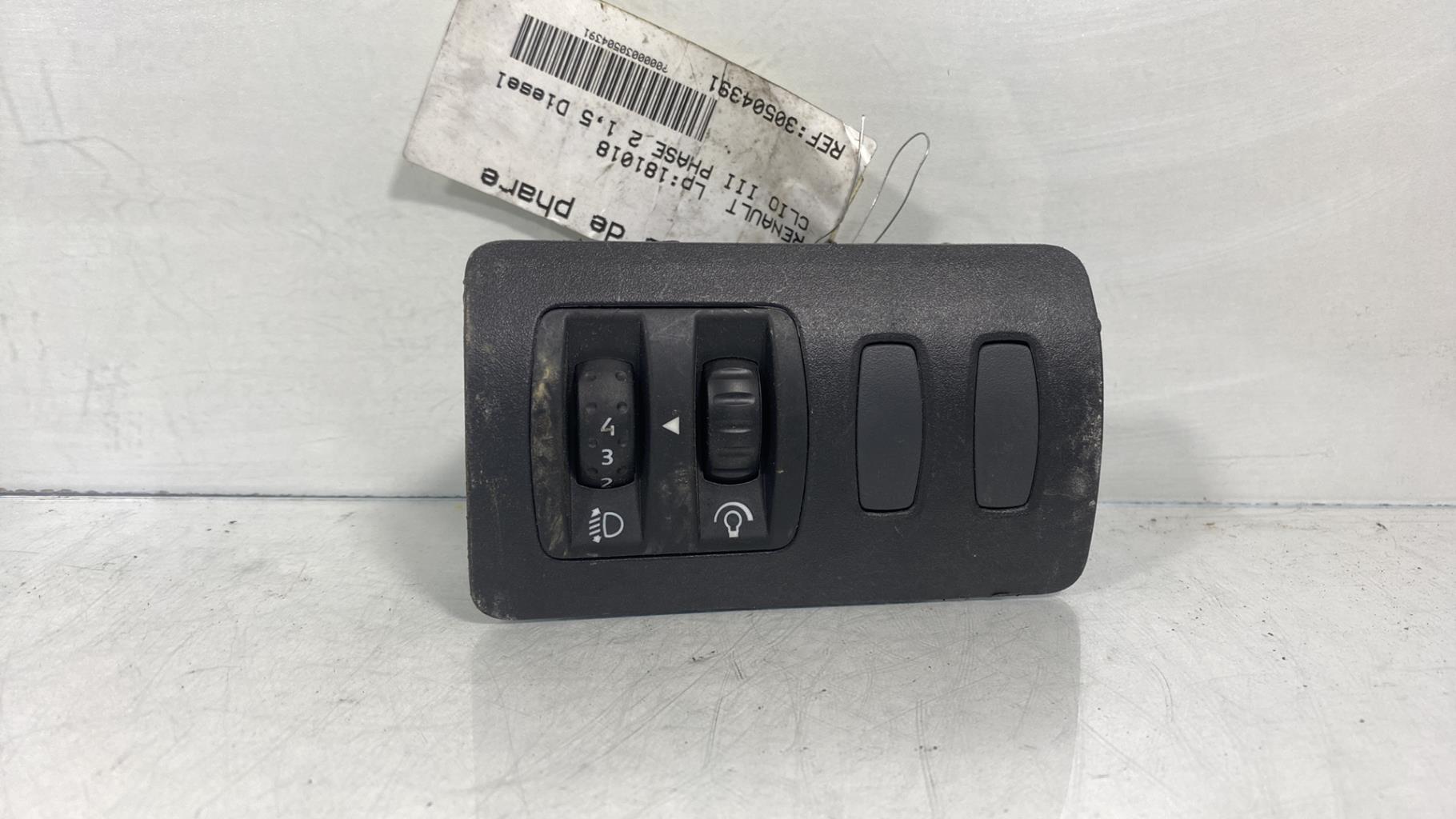 Commande de phare RENAULT CLIO 3 PHASE 2 Diesel - 1